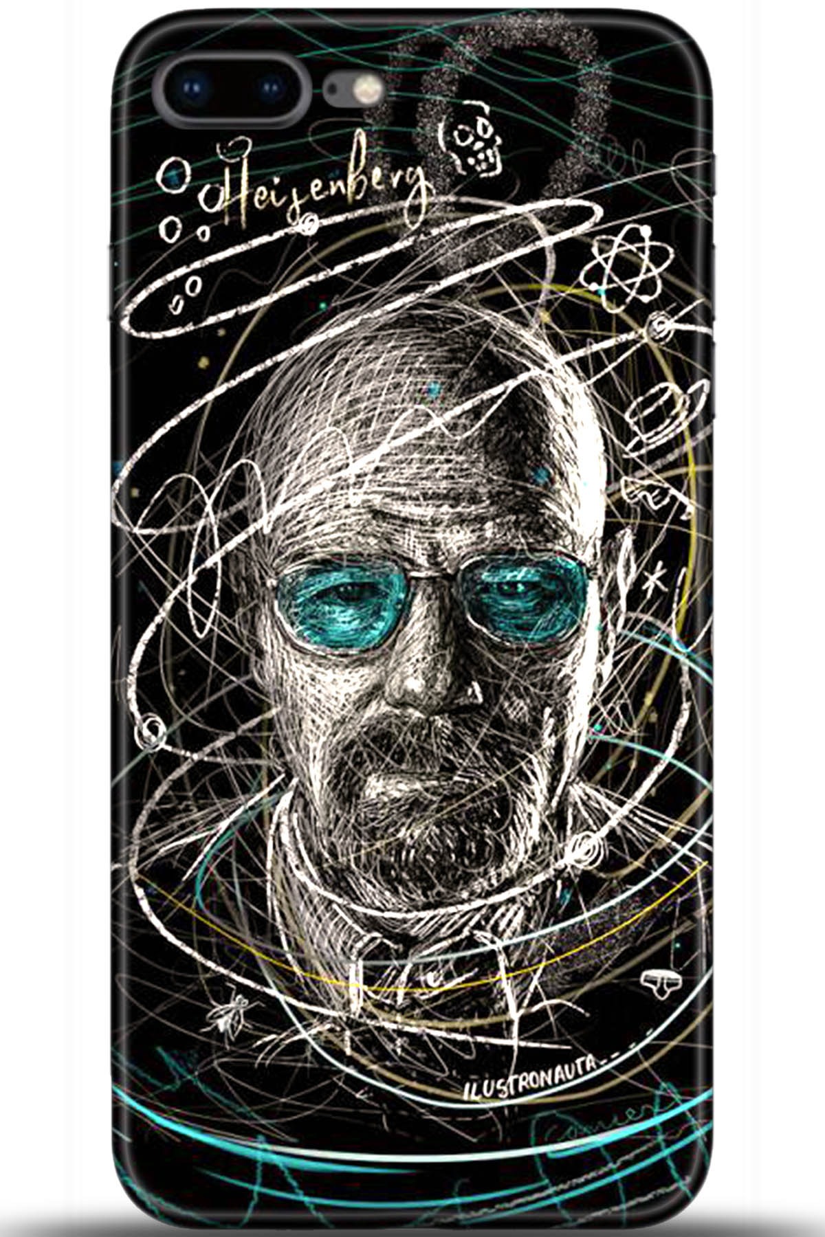 Apple iPhone 8 Plus Uyumlu Kılıf HD Baskılı Kılıf - Followed Institution 5619