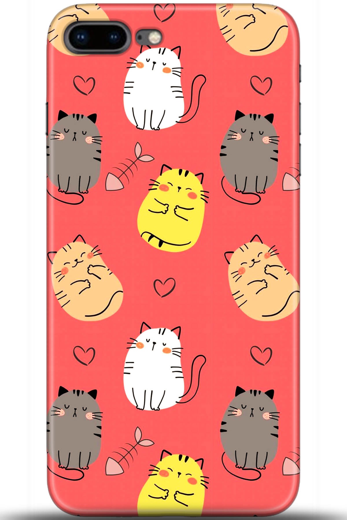 Apple iPhone 8 Plus Uyumlu Kılıf HD Baskılı Kılıf - Followed Institution 5656