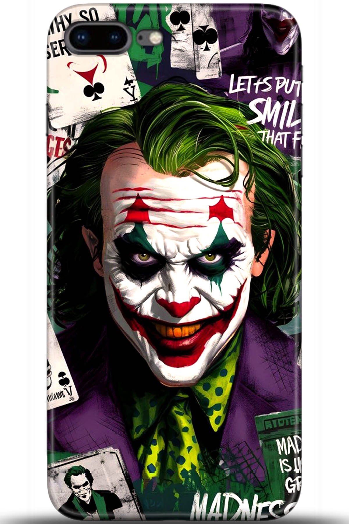 Apple iPhone 8 Plus Uyumlu Kılıf HD Baskılı Kılıf - Followed Institution 5673