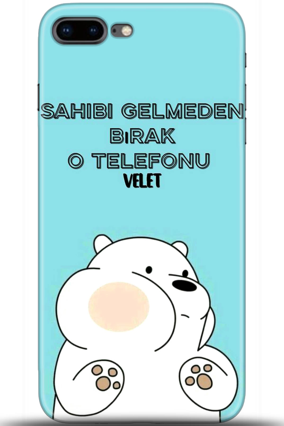 Apple iPhone 8 Plus Uyumlu Kılıf HD Baskılı Kılıf - Followed Institution 5687