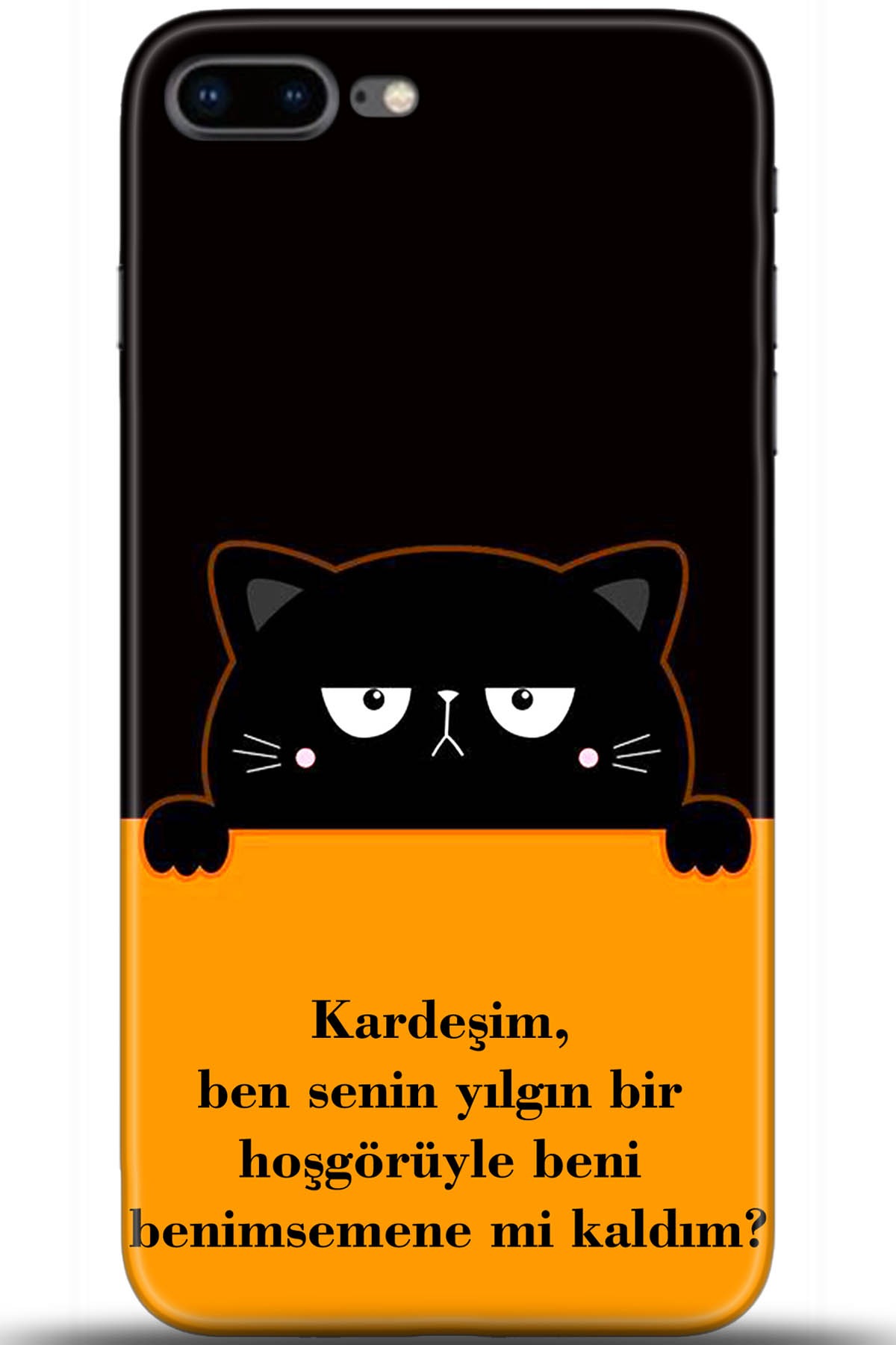 Apple iPhone 8 Plus Uyumlu Kılıf HD Baskılı Kılıf - Followed Institution 5718