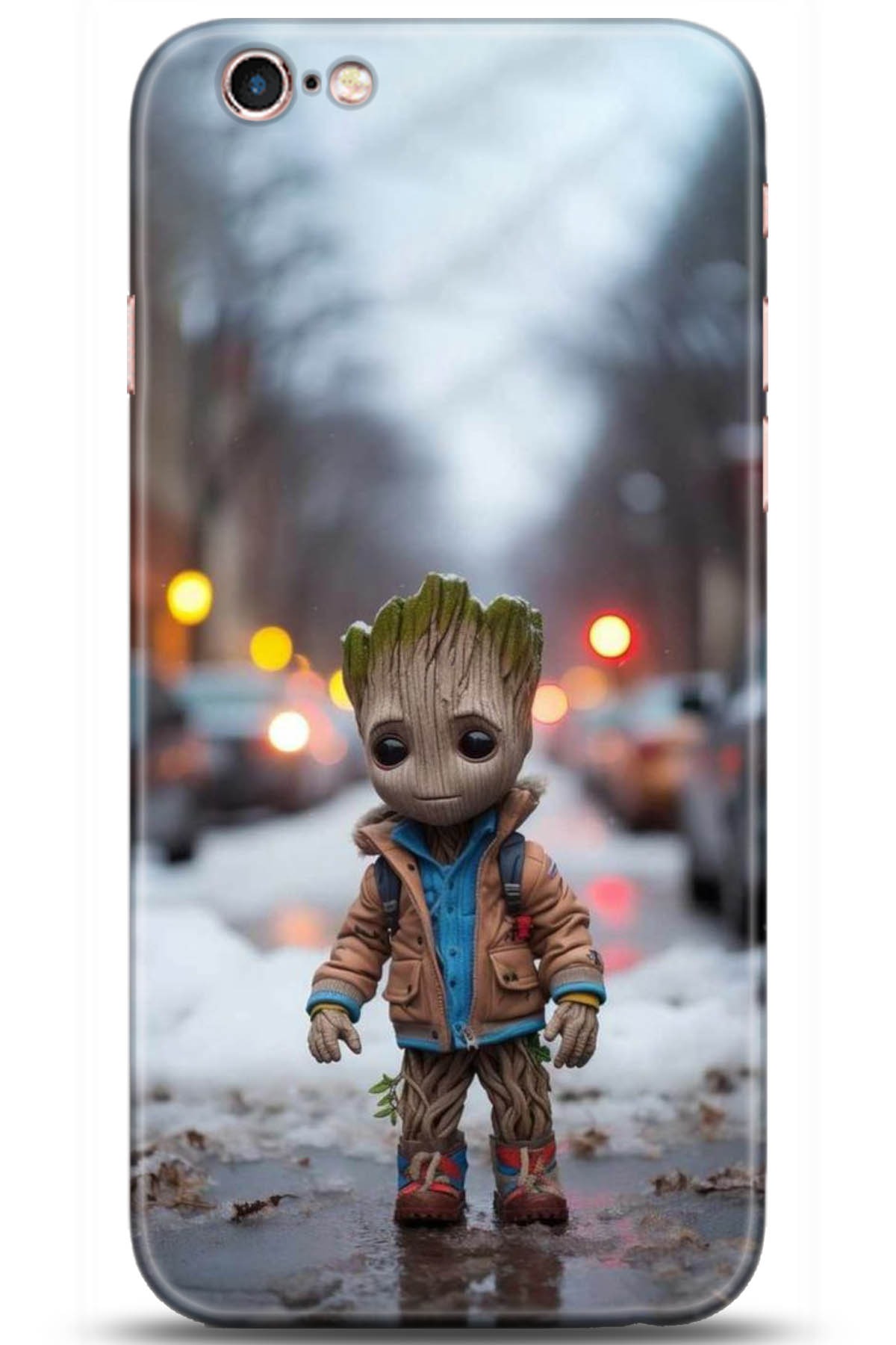 Apple iPhone 6S Uyumlu Kılıf HD Baskılı Kılıf - Followed Institution 5014