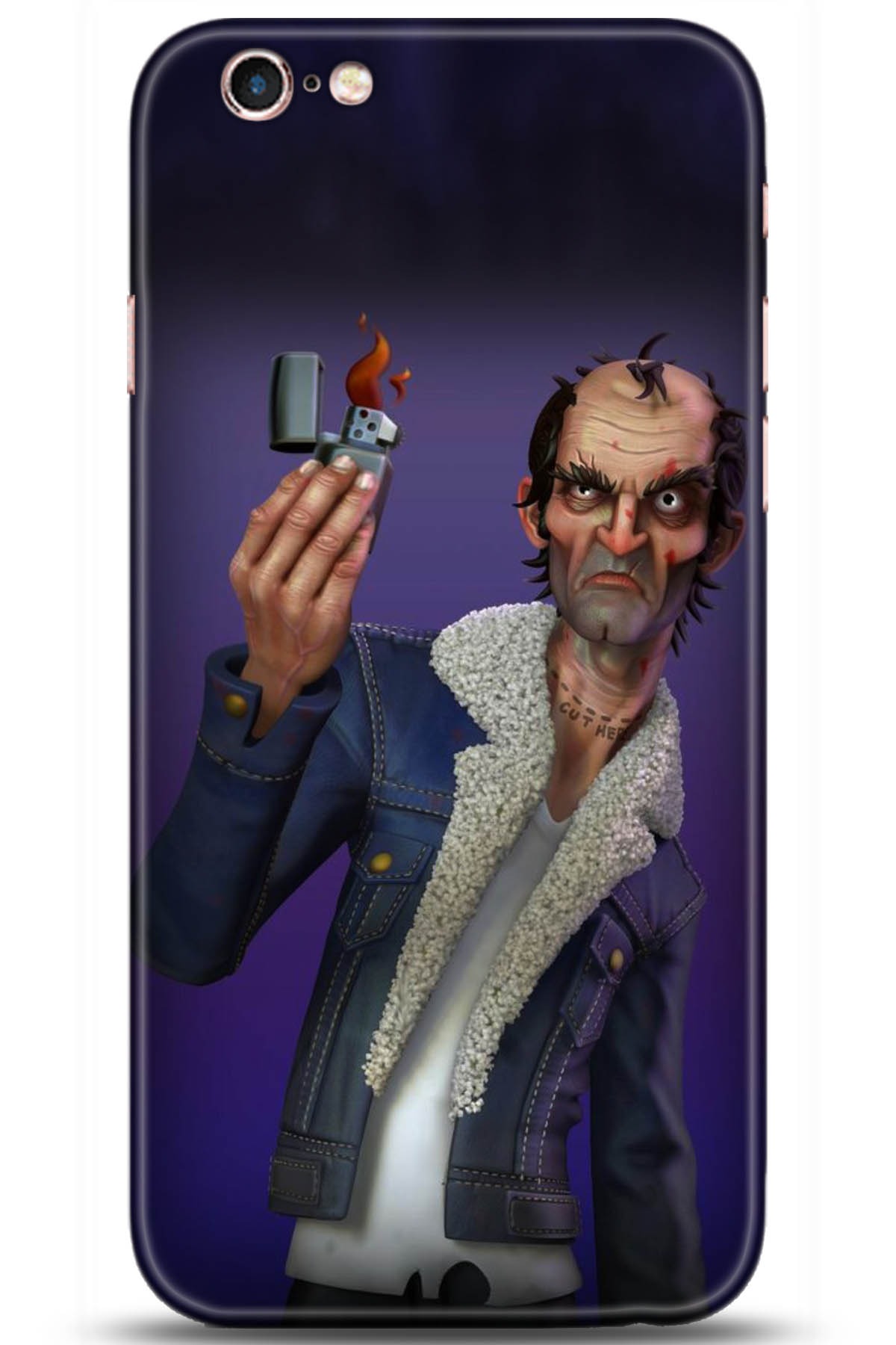 Apple iPhone 6S Uyumlu Kılıf HD Baskılı Kılıf - Followed Institution 5038