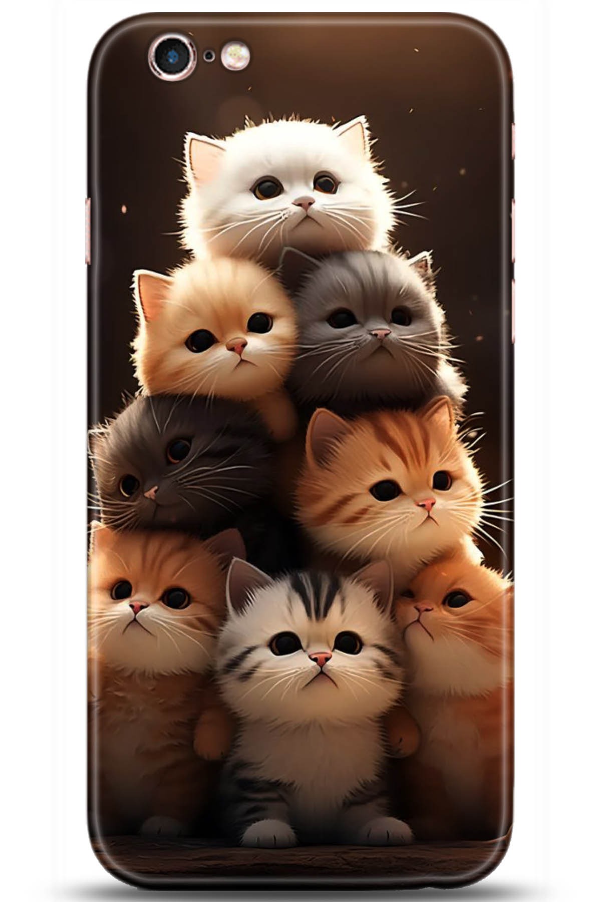 Apple iPhone 6S Uyumlu Kılıf HD Baskılı Kılıf - Followed Institution 5113