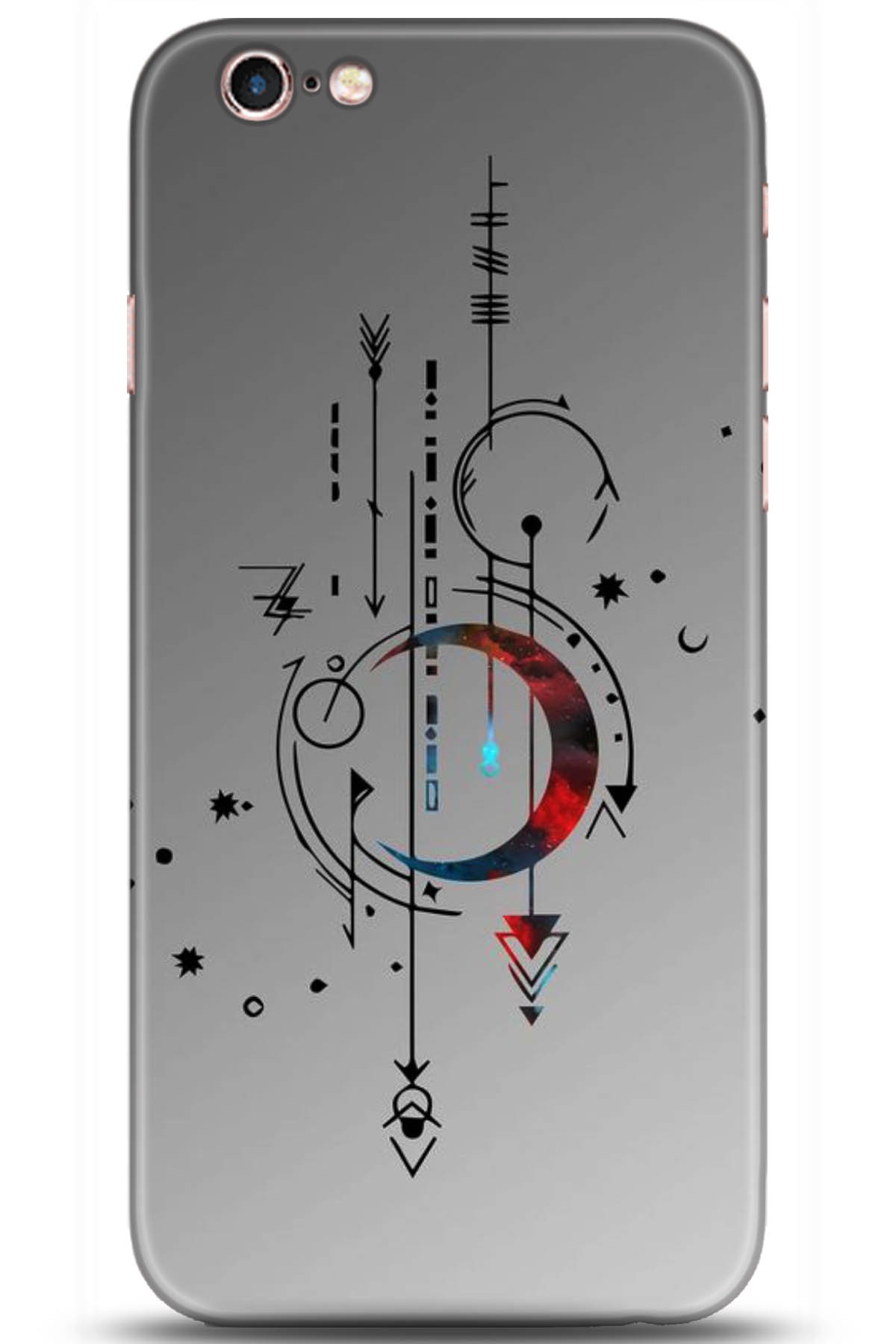 Apple iPhone 6S Uyumlu Kılıf HD Baskılı Kılıf - Followed Institution 5182