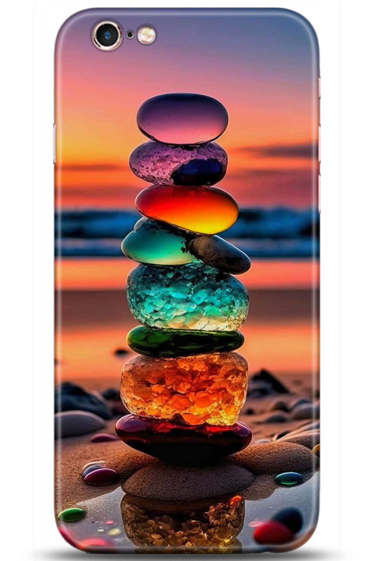 Apple iPhone 6S Uyumlu Kılıf HD Baskılı Kılıf - Followed Institution 5235