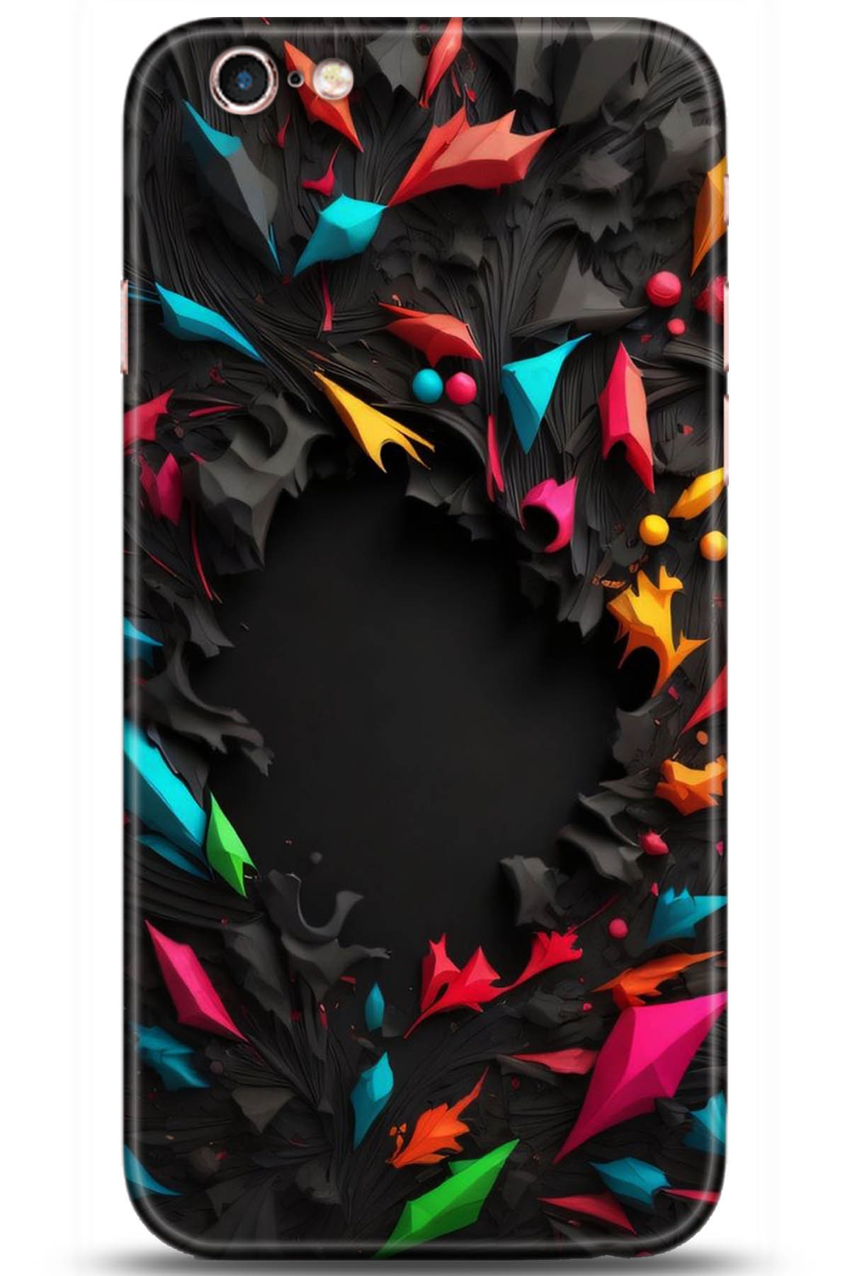 Apple iPhone 6S Uyumlu Kılıf HD Baskılı Kılıf - Followed Institution 5253