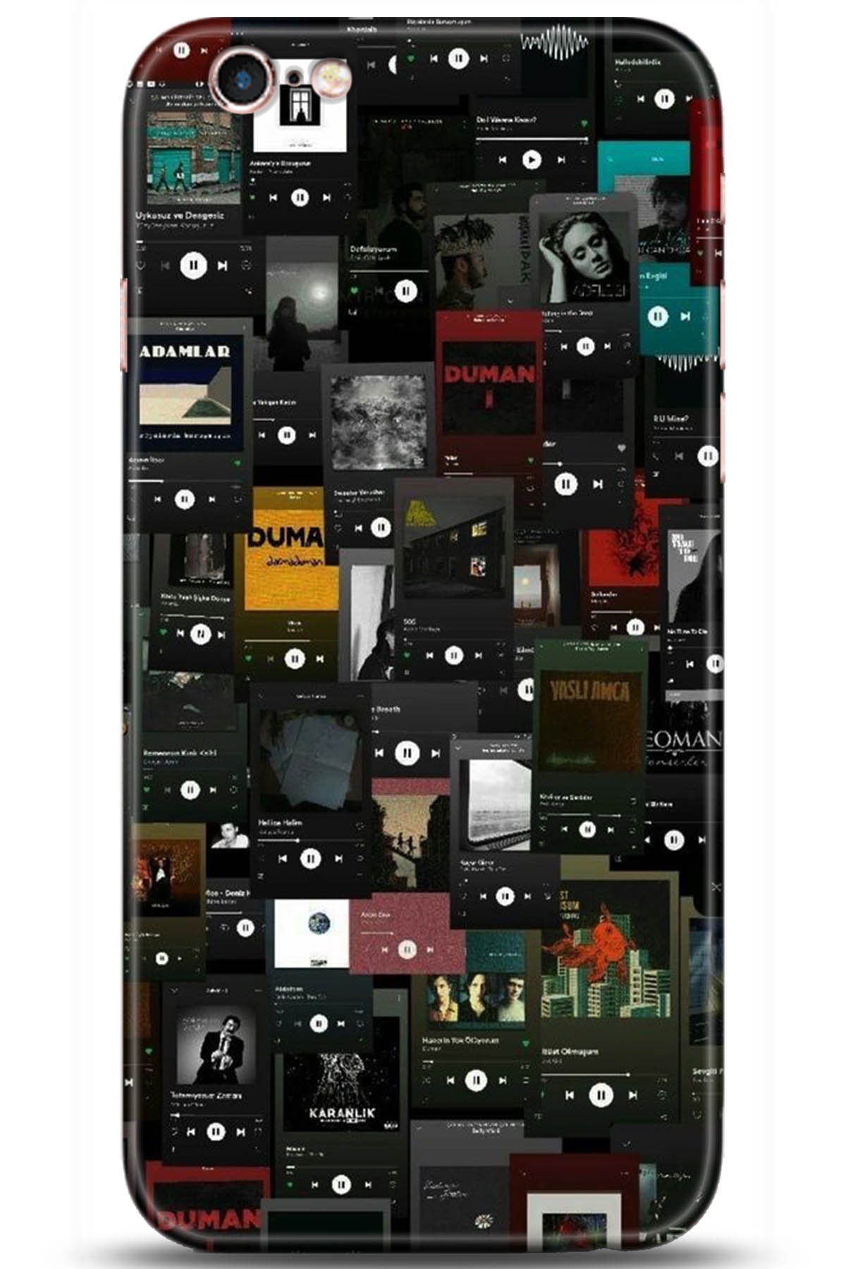 Apple iPhone 6S Uyumlu Kılıf HD Baskılı Kılıf - Followed Institution 5264