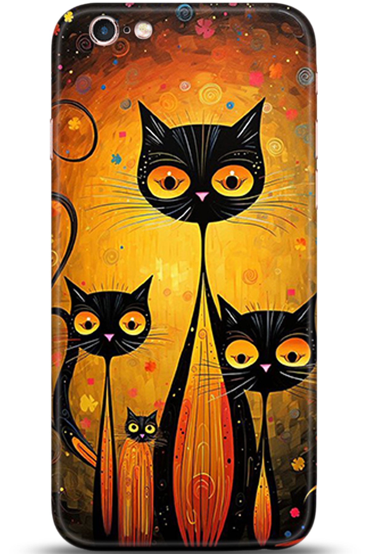 Apple iPhone 6S Uyumlu Kılıf HD Baskılı Kılıf - Followed Institution 5316