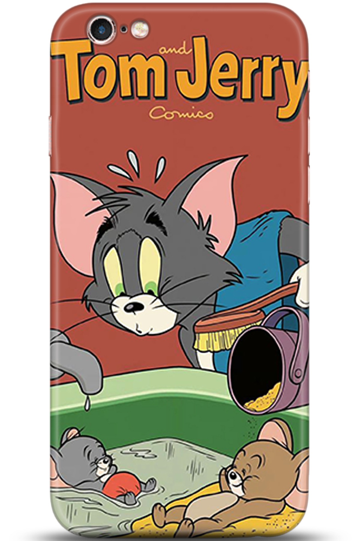 Apple iPhone 6S Uyumlu Kılıf HD Baskılı Kılıf - Followed Institution 5337