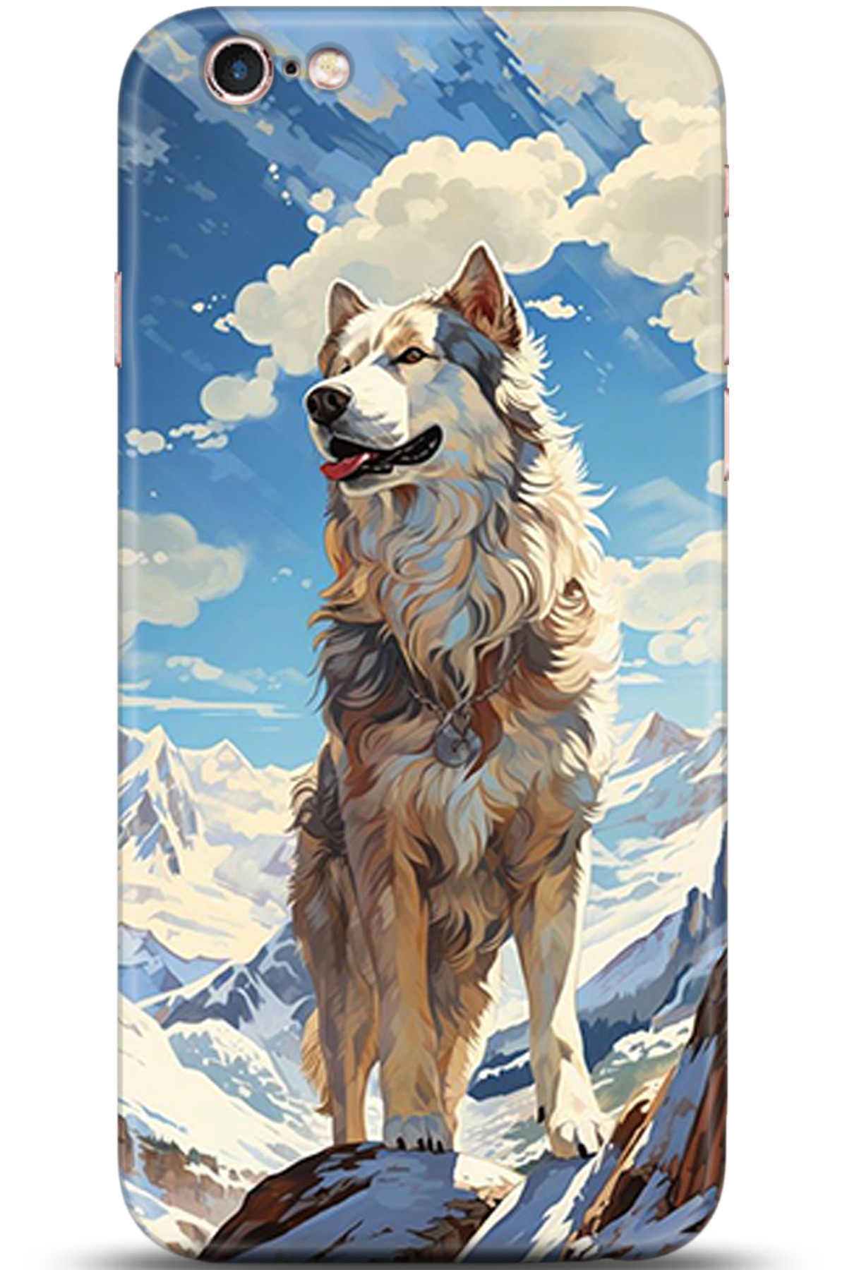 Apple iPhone 6S Uyumlu Kılıf HD Baskılı Kılıf - Followed Institution 5357