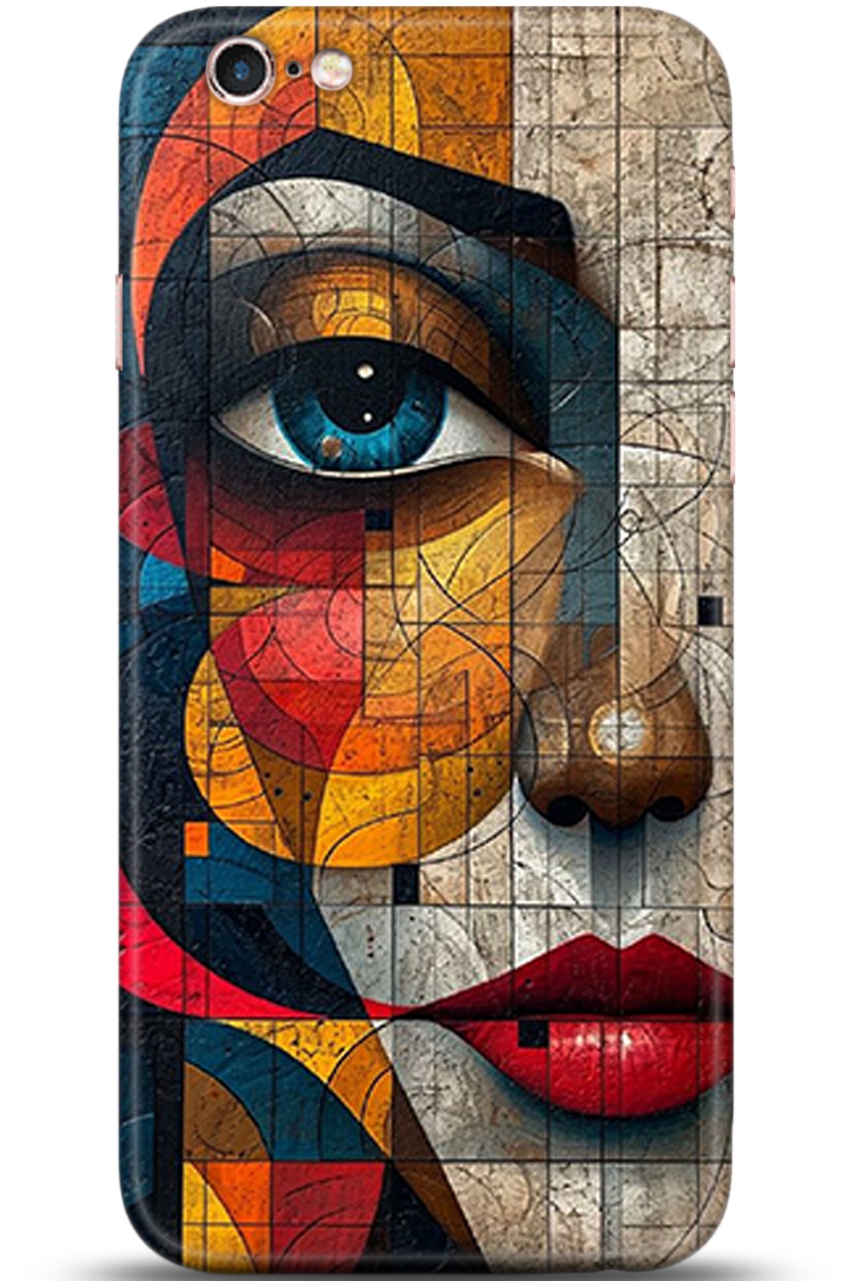 Apple iPhone 6S Uyumlu Kılıf HD Baskılı Kılıf - Followed Institution 5366