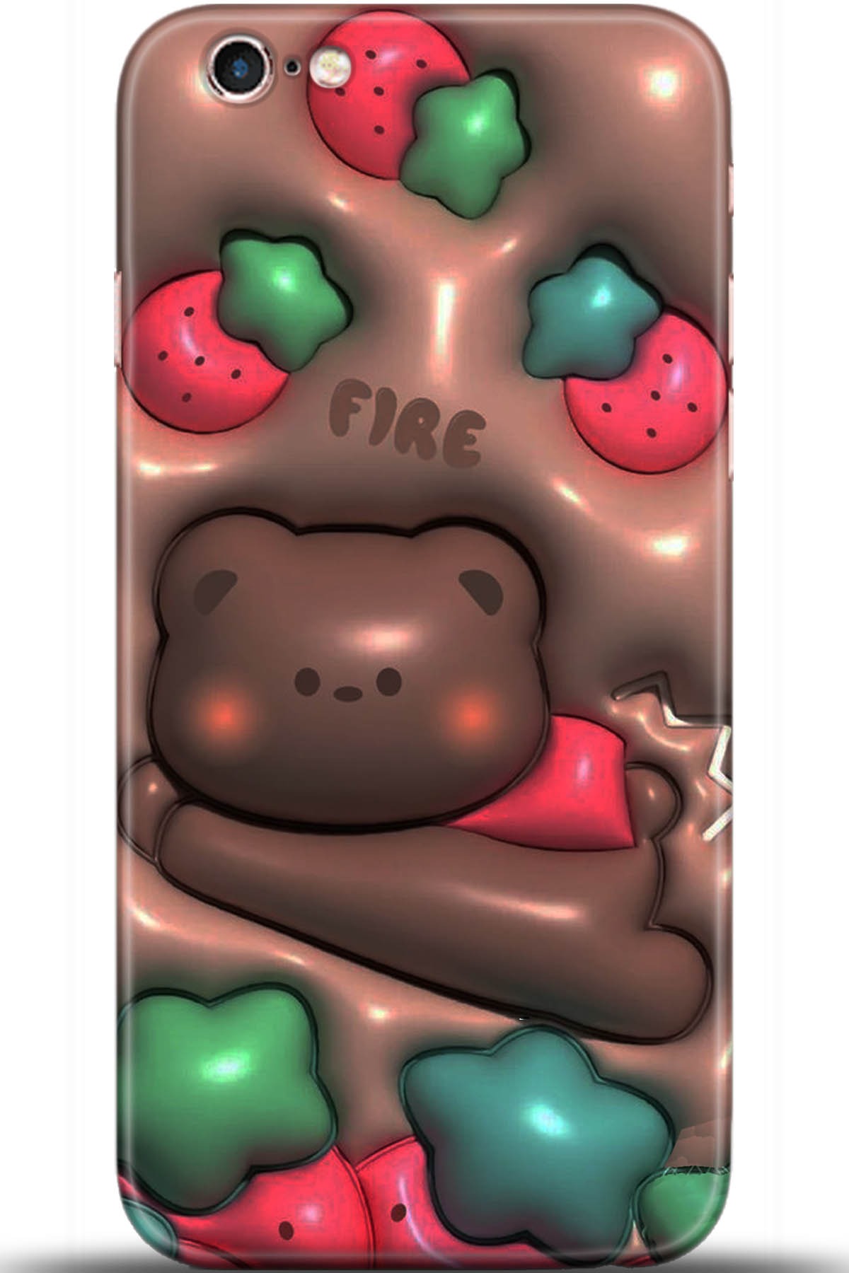 Apple iPhone 6S Uyumlu Kılıf HD Baskılı Kılıf - Followed Institution 5371