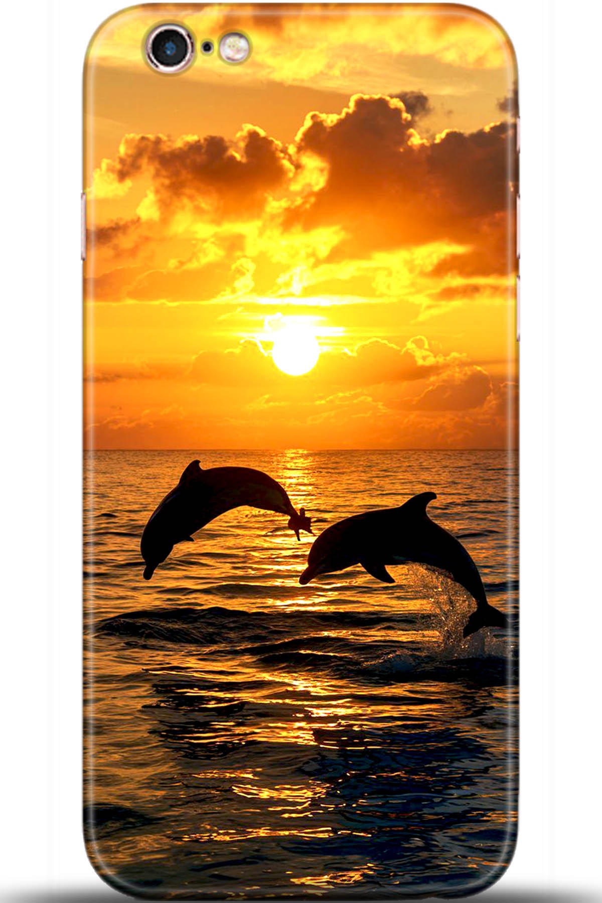 Apple iPhone 6S Uyumlu Kılıf HD Baskılı Kılıf - Followed Institution 5427