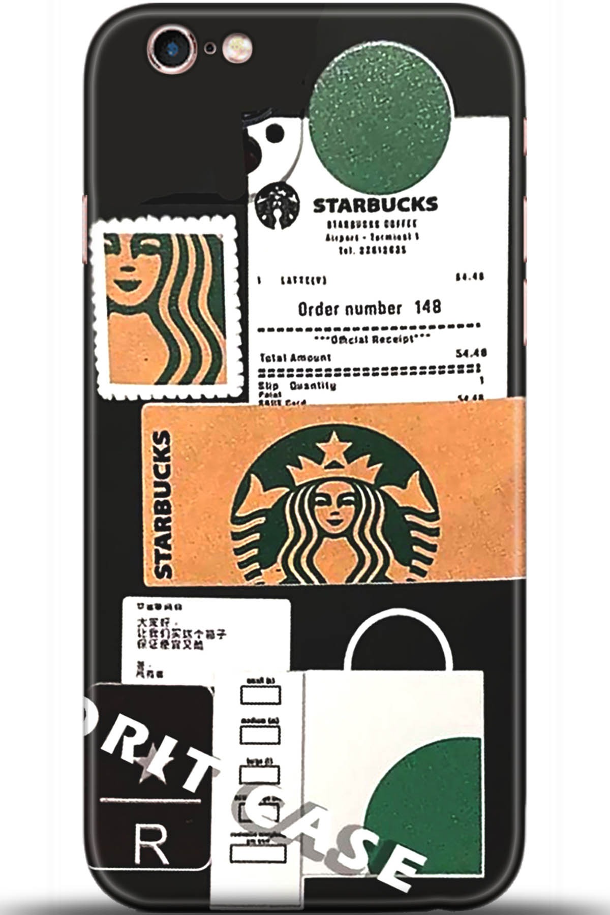 Apple iPhone 6S Uyumlu Kılıf HD Baskılı Kılıf - Followed Institution 5445