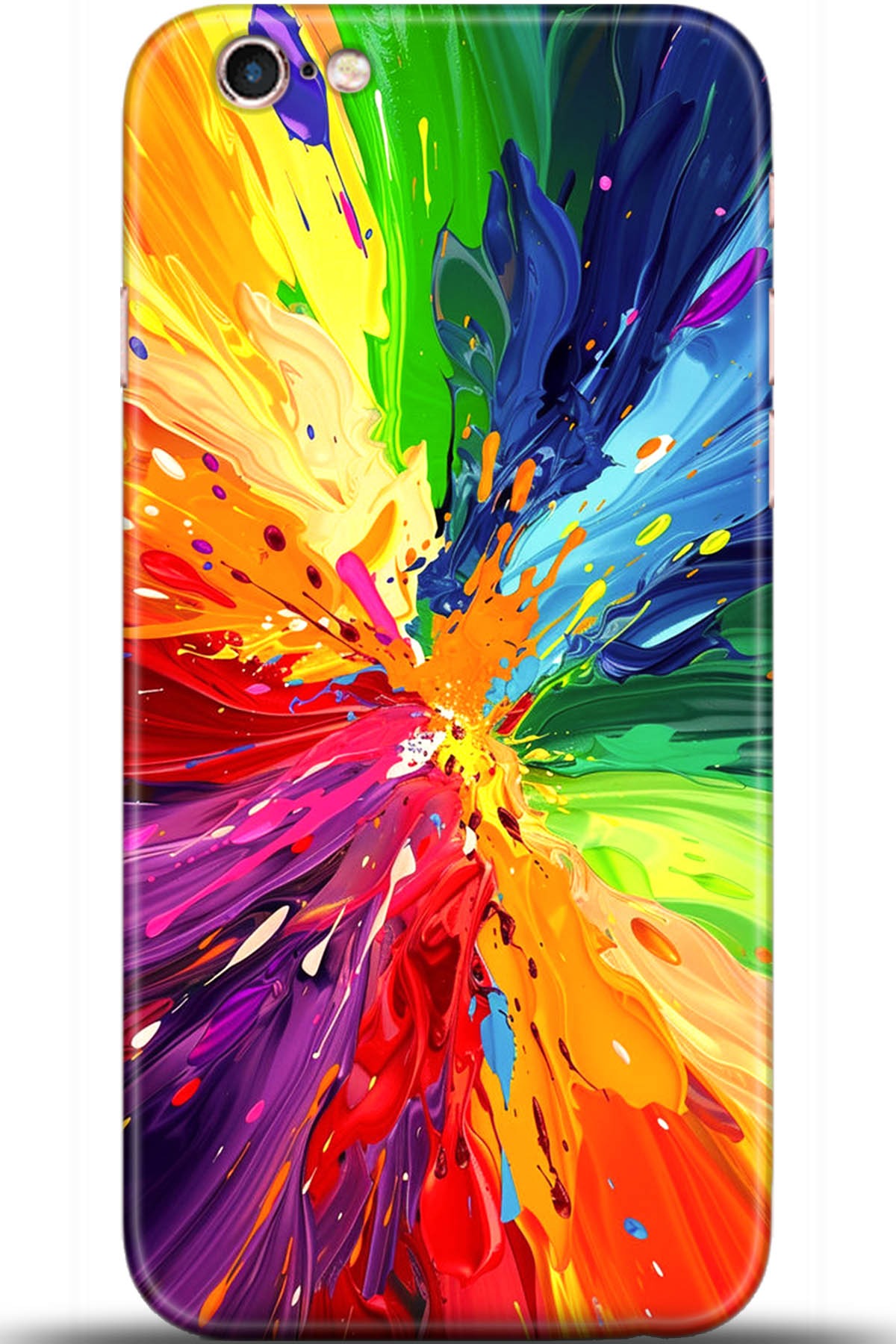 Apple iPhone 6S Uyumlu Kılıf HD Baskılı Kılıf - Followed Institution 5513