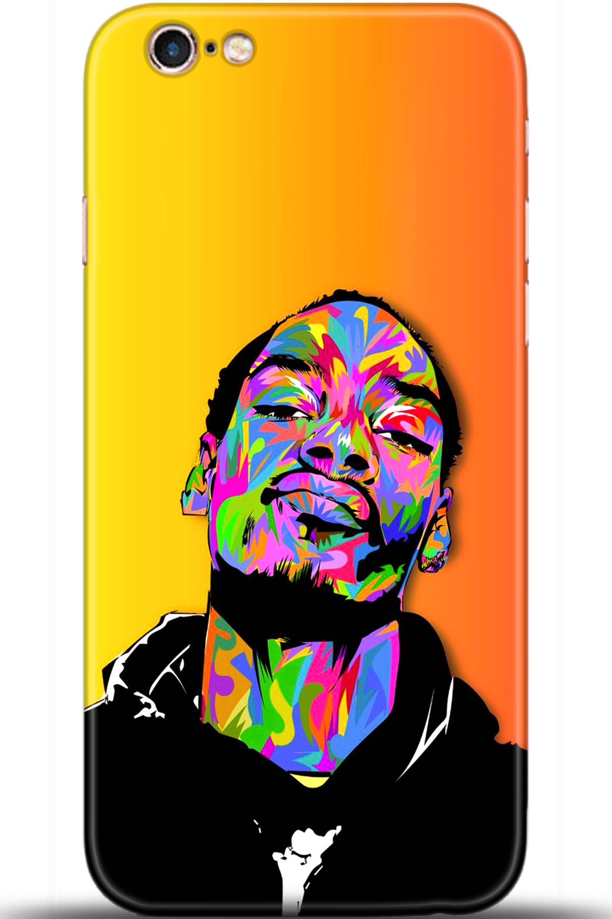 Apple iPhone 6S Uyumlu Kılıf HD Baskılı Kılıf - Followed Institution 5573