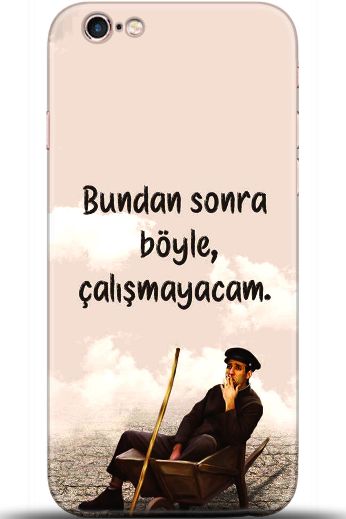 Apple iPhone 6S Uyumlu Kılıf HD Baskılı Kılıf - Followed Institution 5592