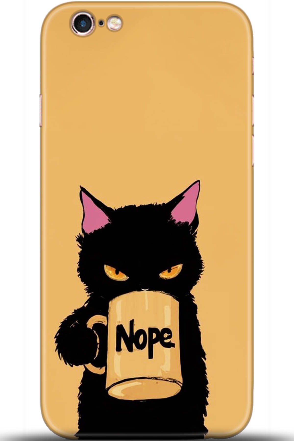 Apple iPhone 6S Uyumlu Kılıf HD Baskılı Kılıf - Followed Institution 5652