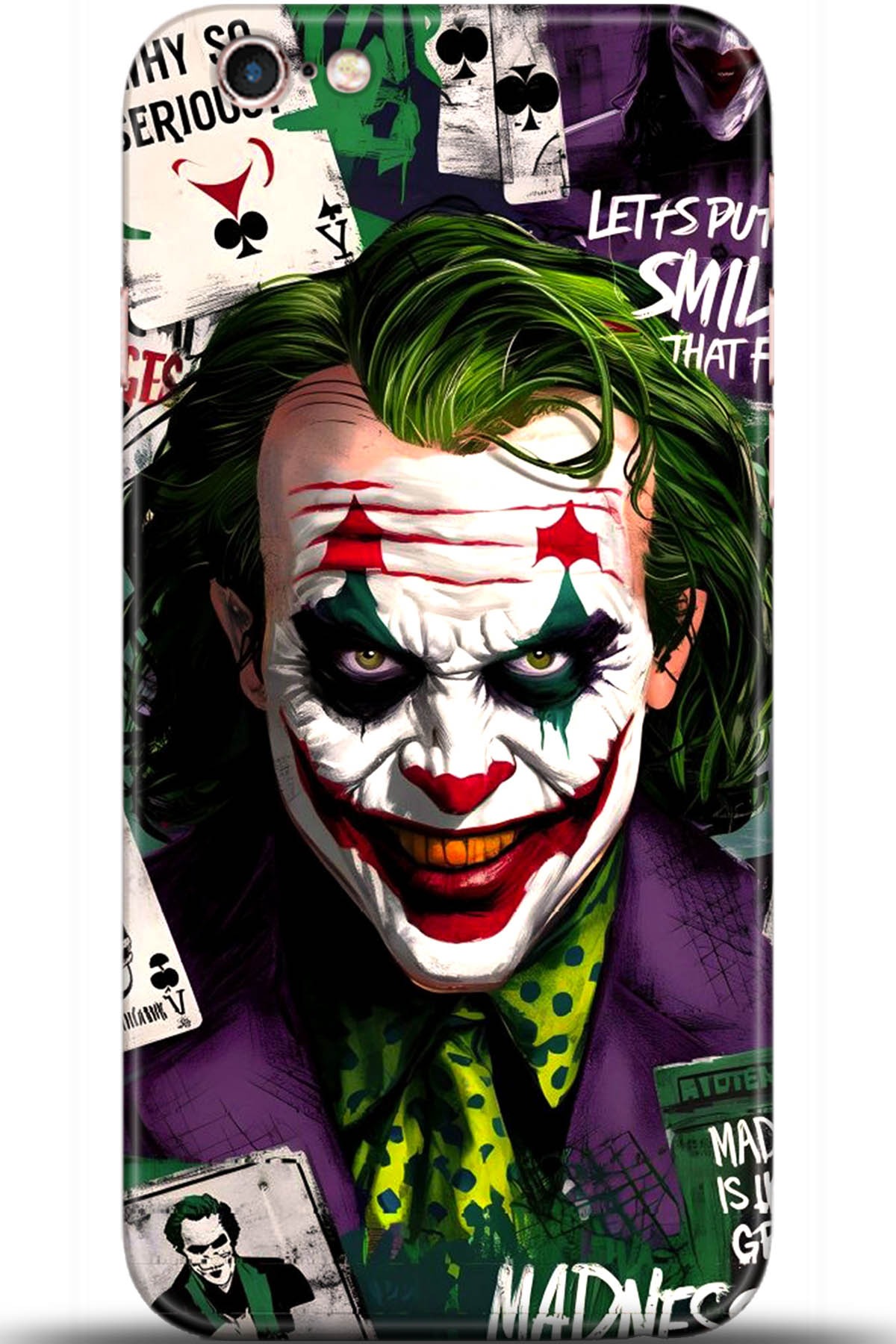 Apple iPhone 6S Uyumlu Kılıf HD Baskılı Kılıf - Followed Institution 5673