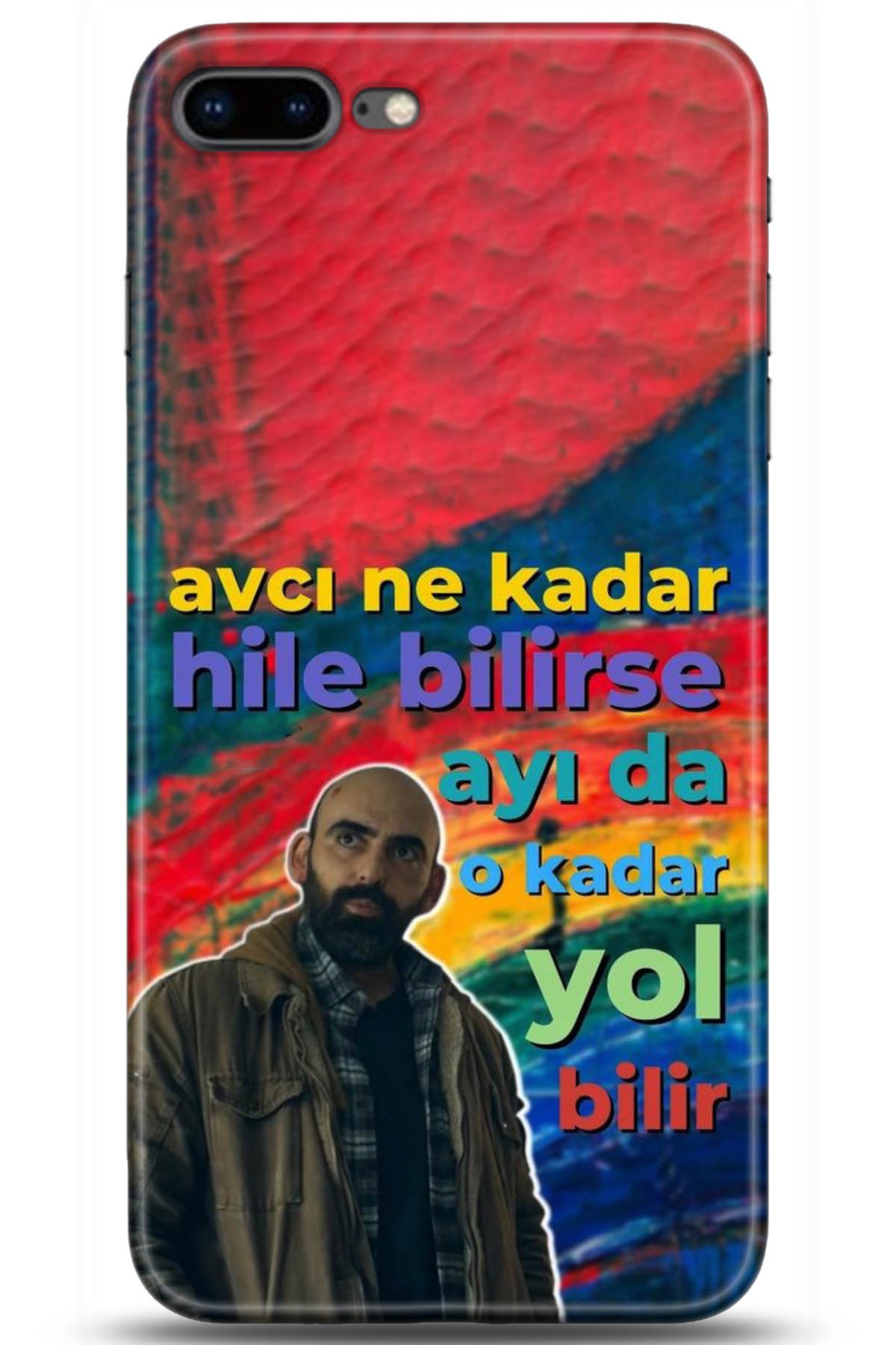 Apple iPhone 7 Plus Uyumlu Kılıf HD Baskılı Kılıf - Followed Institution 5006