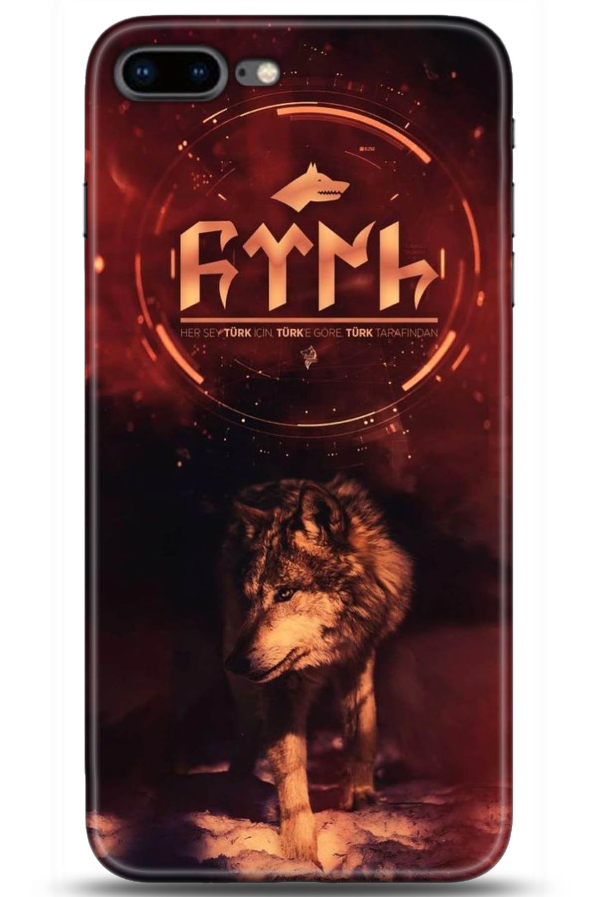 Apple iPhone 7 Plus Uyumlu Kılıf HD Baskılı Kılıf - Followed Institution 5056