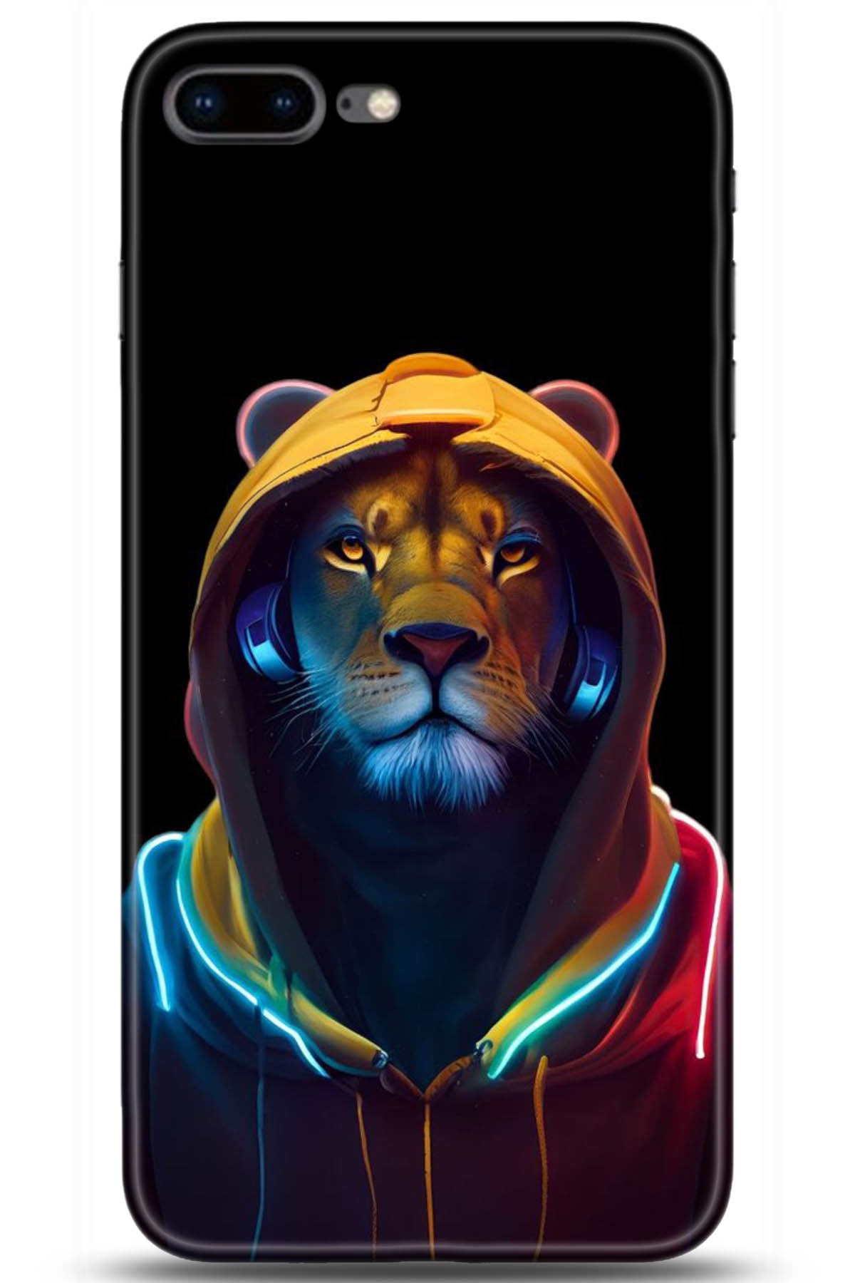 Apple iPhone 7 Plus Uyumlu Kılıf HD Baskılı Kılıf - Followed Institution 5057