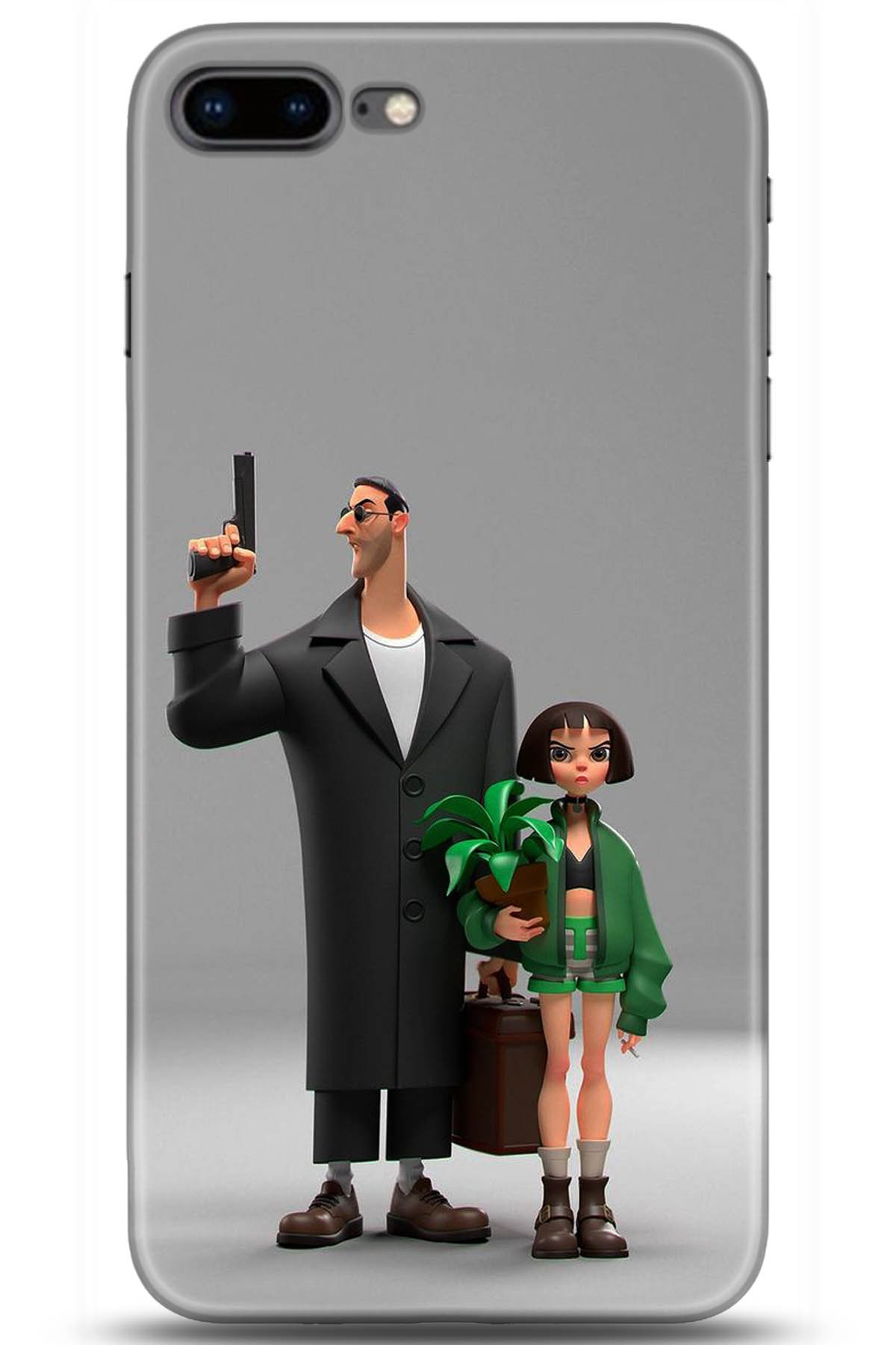 Apple iPhone 7 Plus Uyumlu Kılıf HD Baskılı Kılıf - Followed Institution 5079