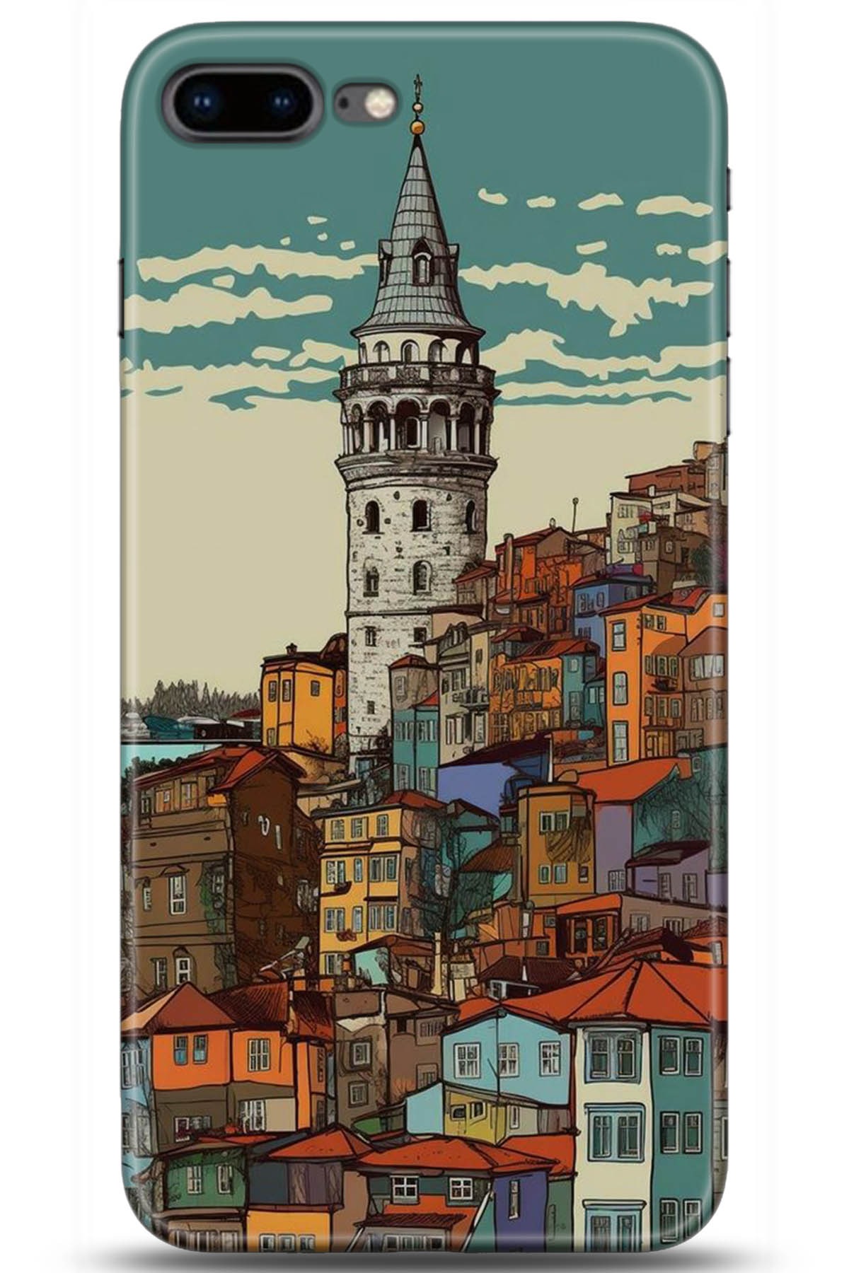 Apple iPhone 7 Plus Uyumlu Kılıf HD Baskılı Kılıf - Followed Institution 5199