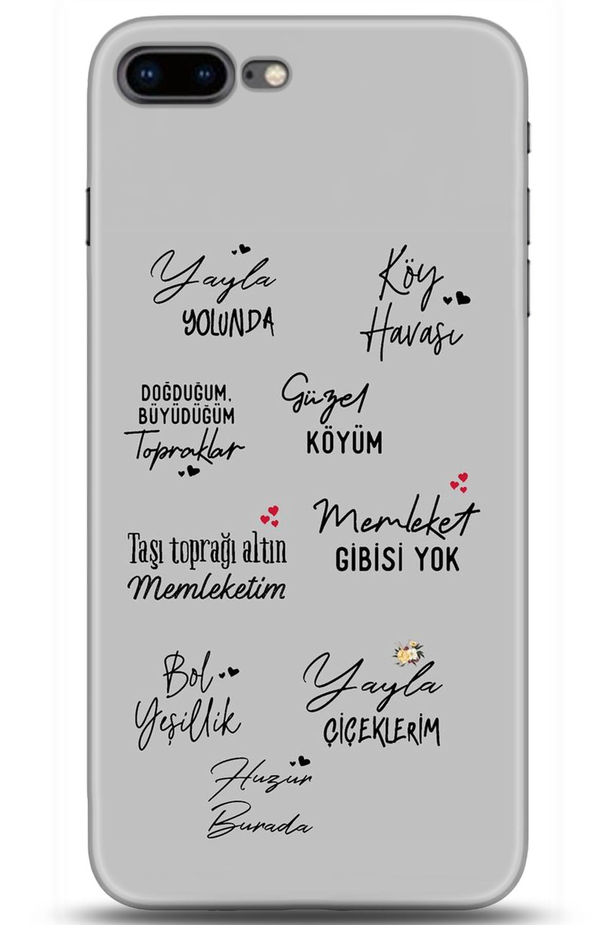 Apple iPhone 7 Plus Uyumlu Kılıf HD Baskılı Kılıf - Followed Institution 5210