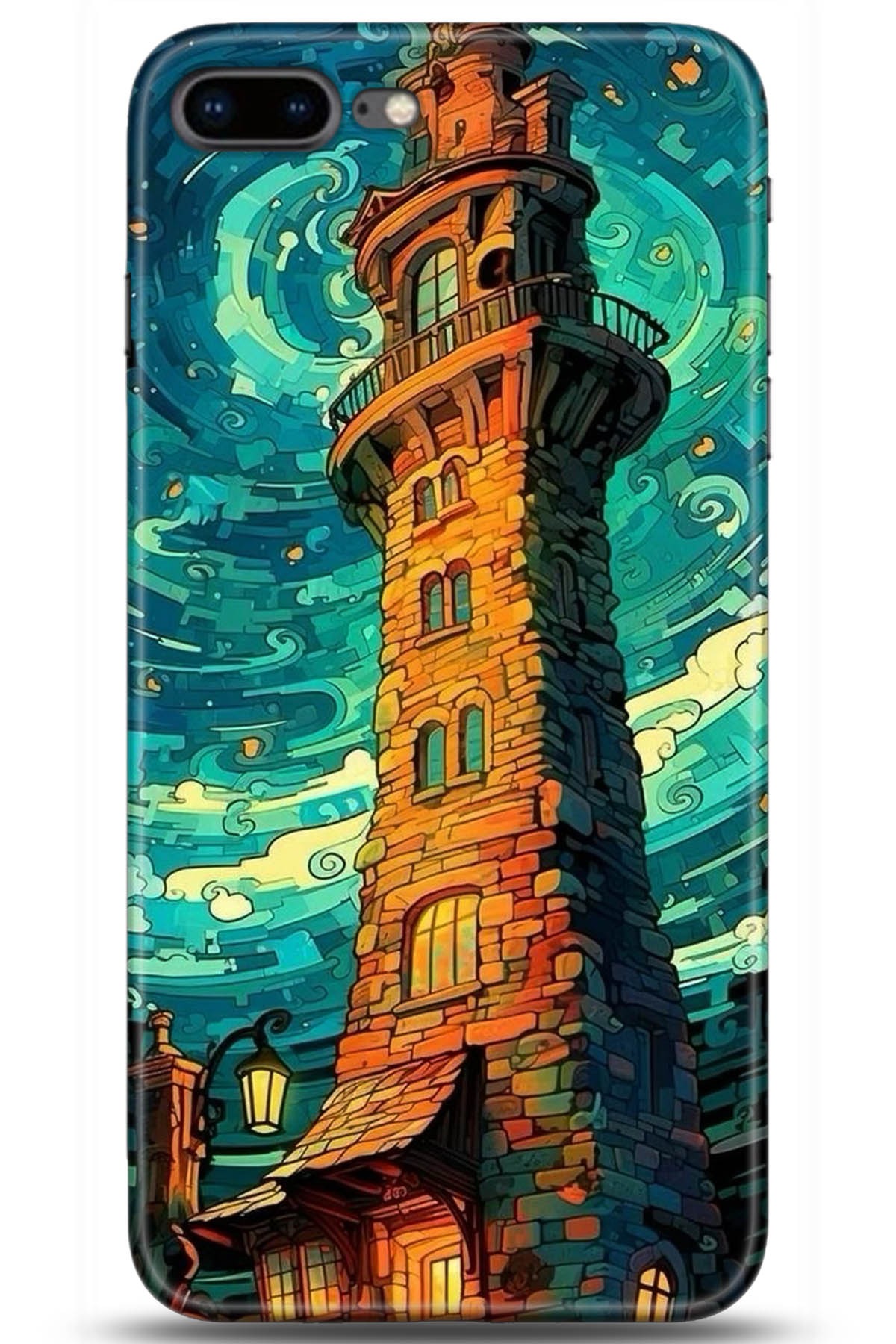 Apple iPhone 7 Plus Uyumlu Kılıf HD Baskılı Kılıf - Followed Institution 5233