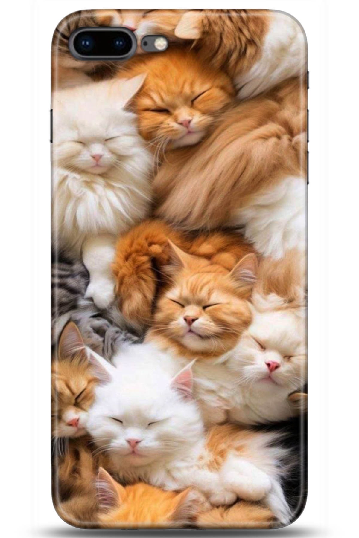 Apple iPhone 7 Plus Uyumlu Kılıf HD Baskılı Kılıf - Followed Institution 5234