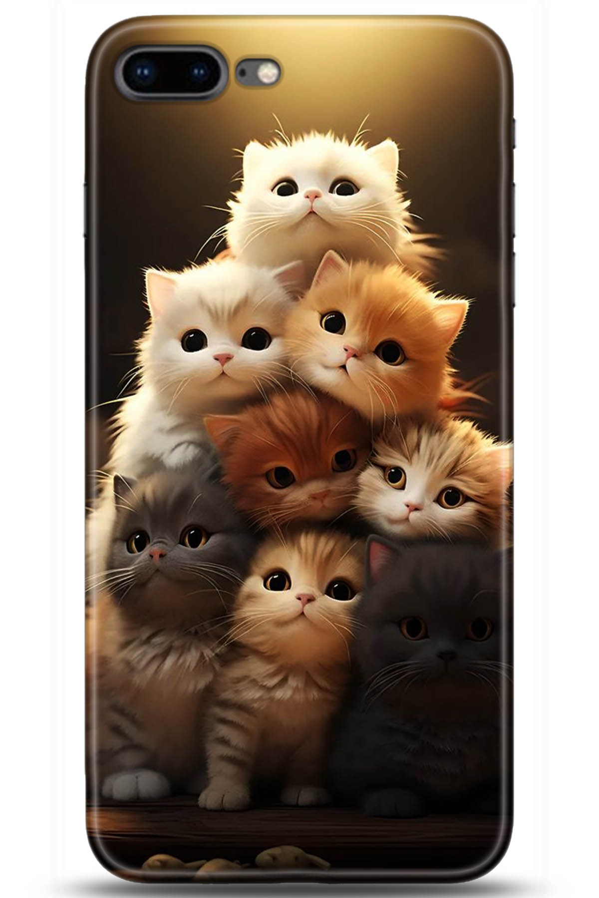 Apple iPhone 7 Plus Uyumlu Kılıf HD Baskılı Kılıf - Followed Institution 5254