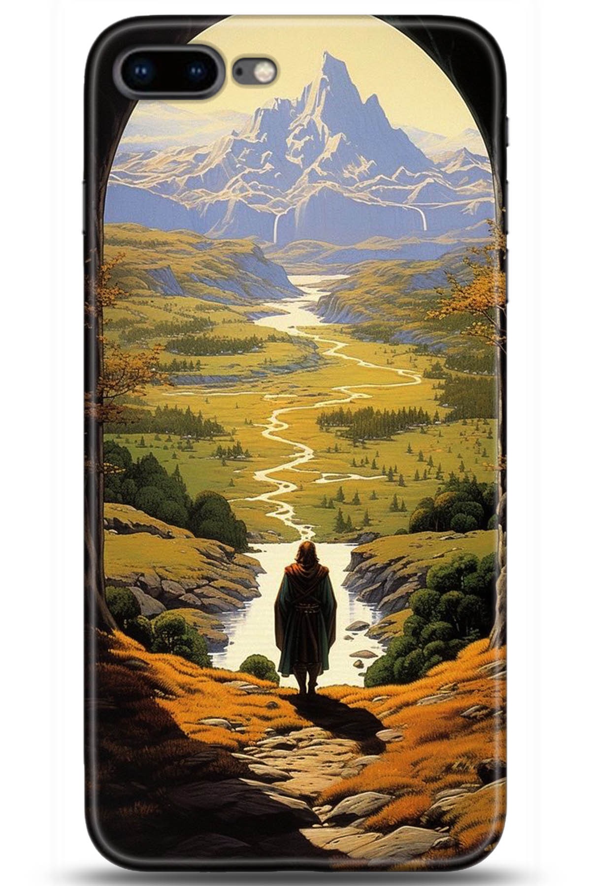 Apple iPhone 7 Plus Uyumlu Kılıf HD Baskılı Kılıf - Followed Institution 5263