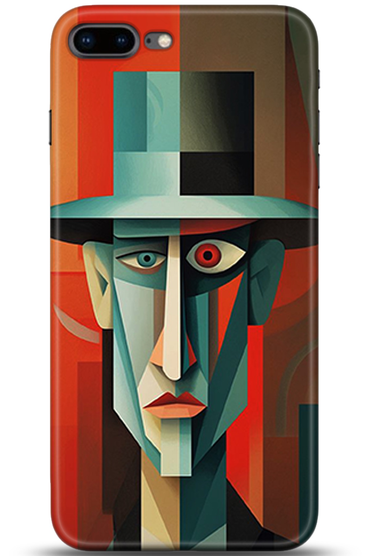 Apple iPhone 7 Plus Uyumlu Kılıf HD Baskılı Kılıf - Followed Institution 5325