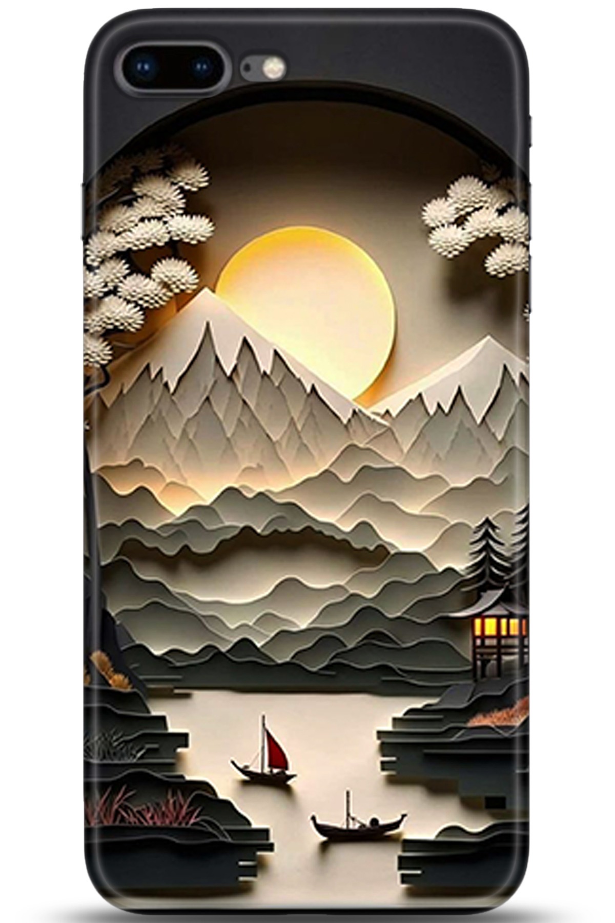 Apple iPhone 7 Plus Uyumlu Kılıf HD Baskılı Kılıf - Followed Institution 5354