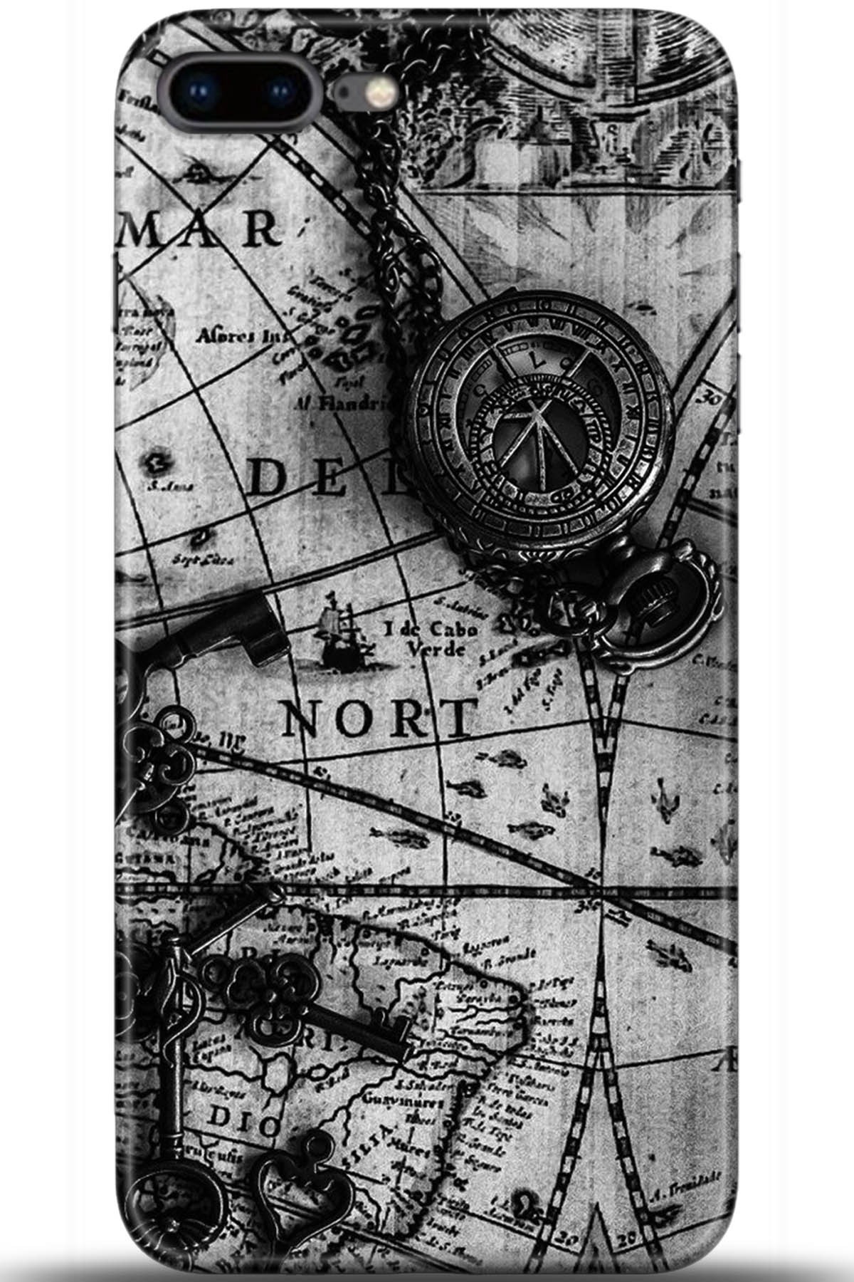 Apple iPhone 7 Plus Uyumlu Kılıf HD Baskılı Kılıf - Followed Institution 5381