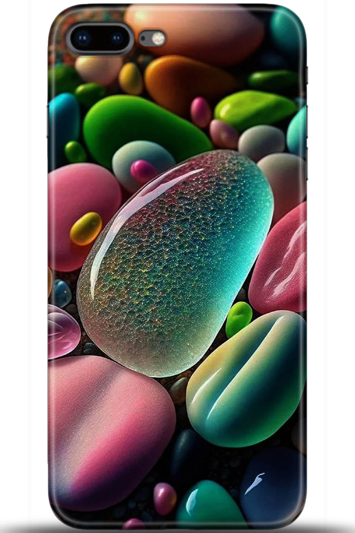 Apple iPhone 7 Plus Uyumlu Kılıf HD Baskılı Kılıf - Followed Institution 5425