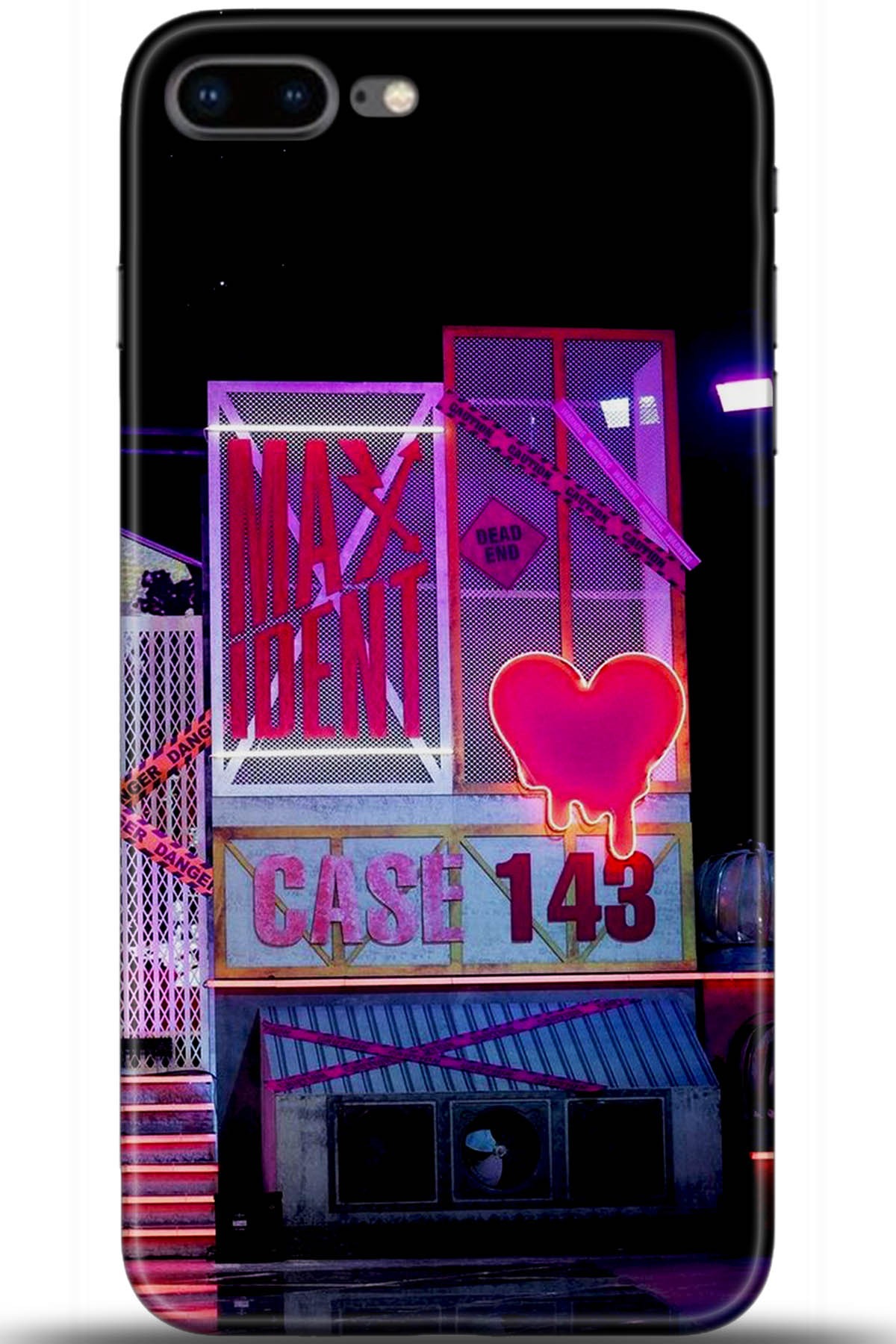 Apple iPhone 7 Plus Uyumlu Kılıf HD Baskılı Kılıf - Followed Institution 5448