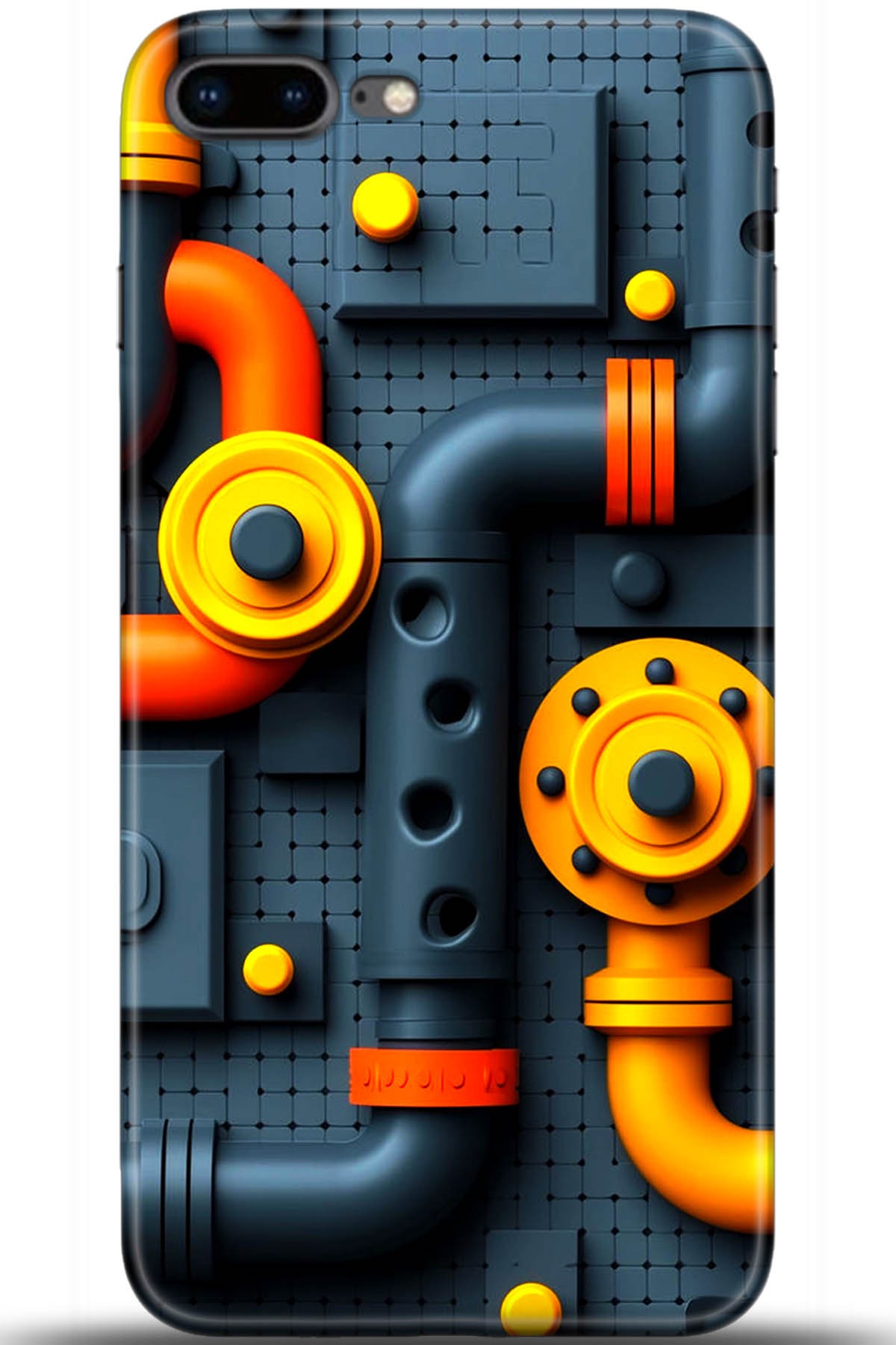 Apple iPhone 7 Plus Uyumlu Kılıf HD Baskılı Kılıf - Followed Institution 5466