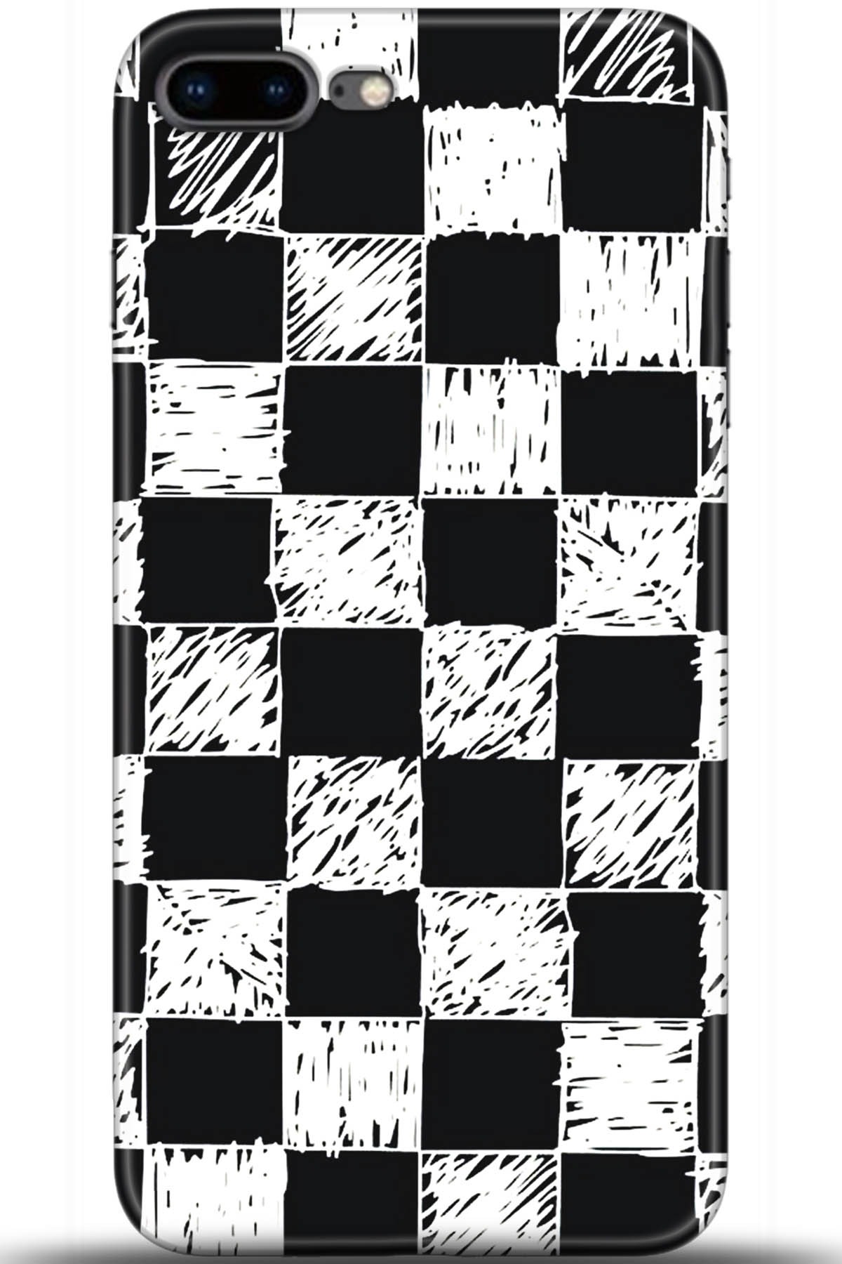 Apple iPhone 7 Plus Uyumlu Kılıf HD Baskılı Kılıf - Followed Institution 5483