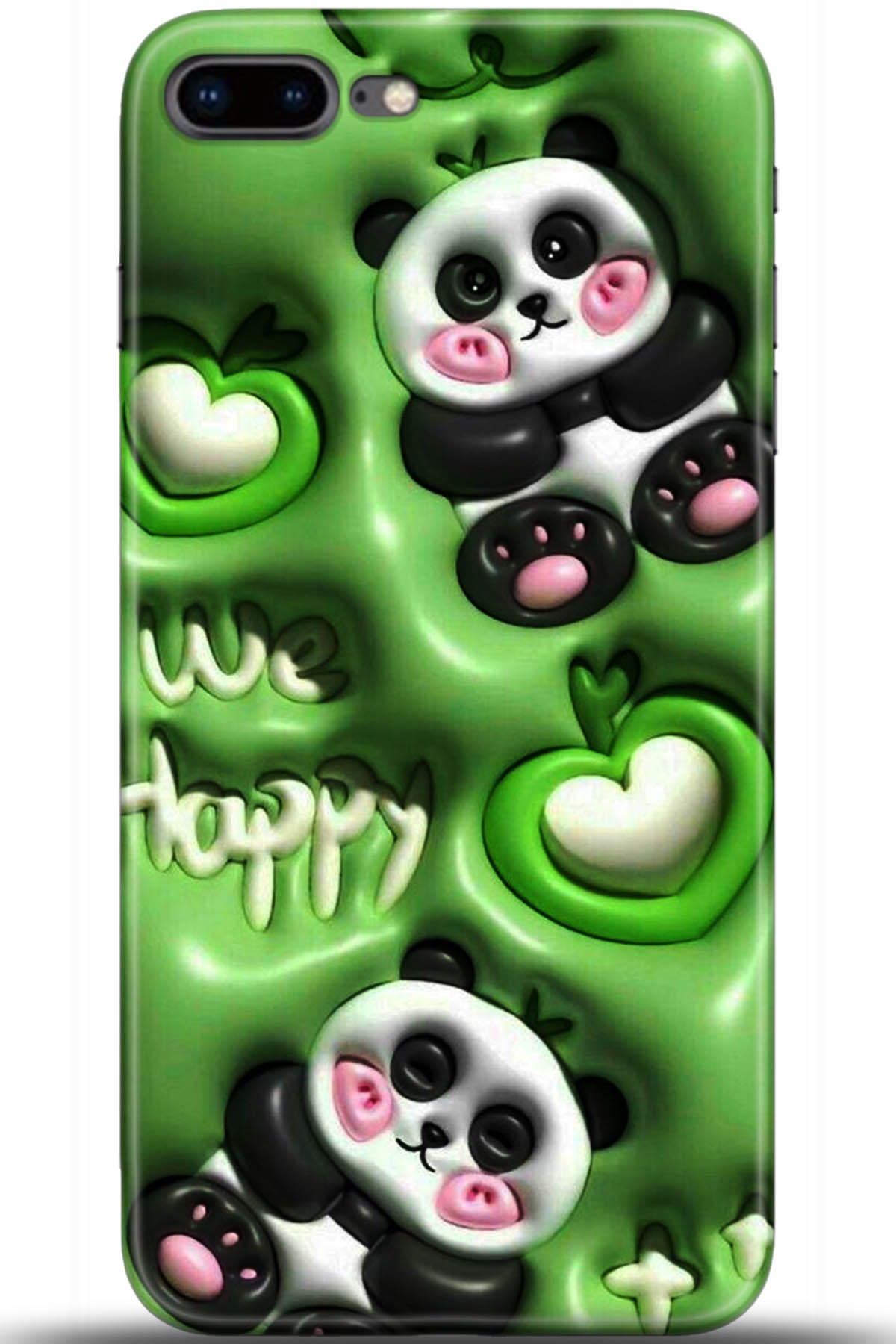 Apple iPhone 7 Plus Uyumlu Kılıf HD Baskılı Kılıf - Followed Institution 5496