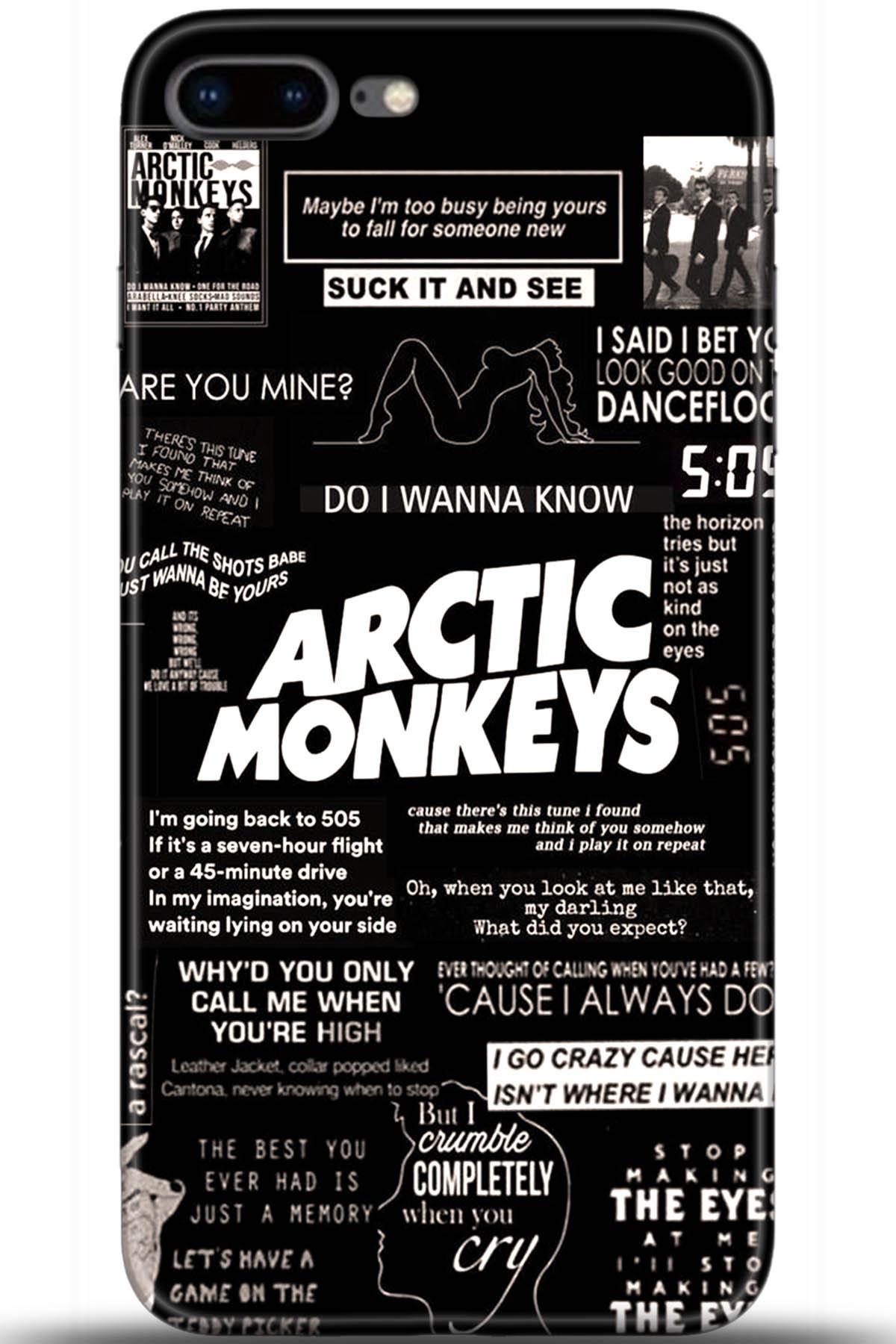 Apple iPhone 7 Plus Uyumlu Kılıf HD Baskılı Kılıf - Followed Institution 5538