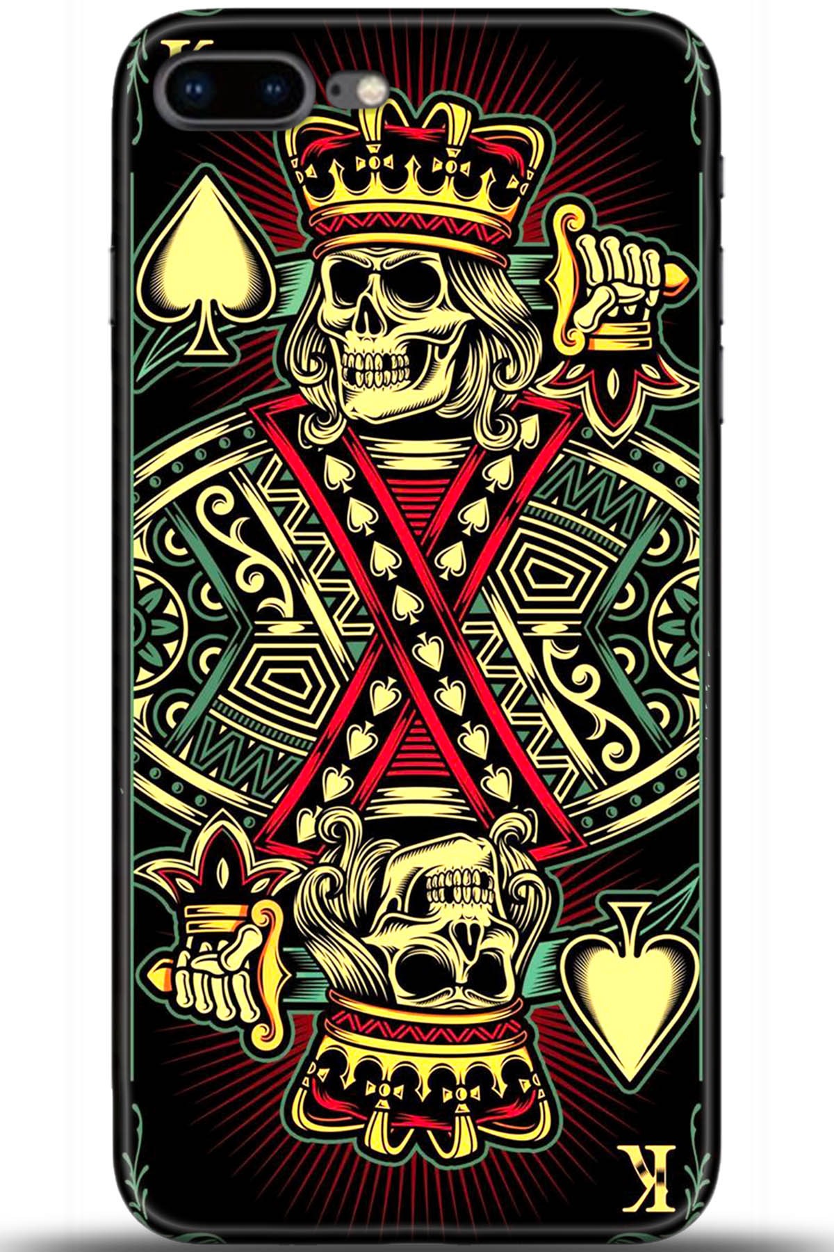 Apple iPhone 7 Plus Uyumlu Kılıf HD Baskılı Kılıf - Followed Institution 5553