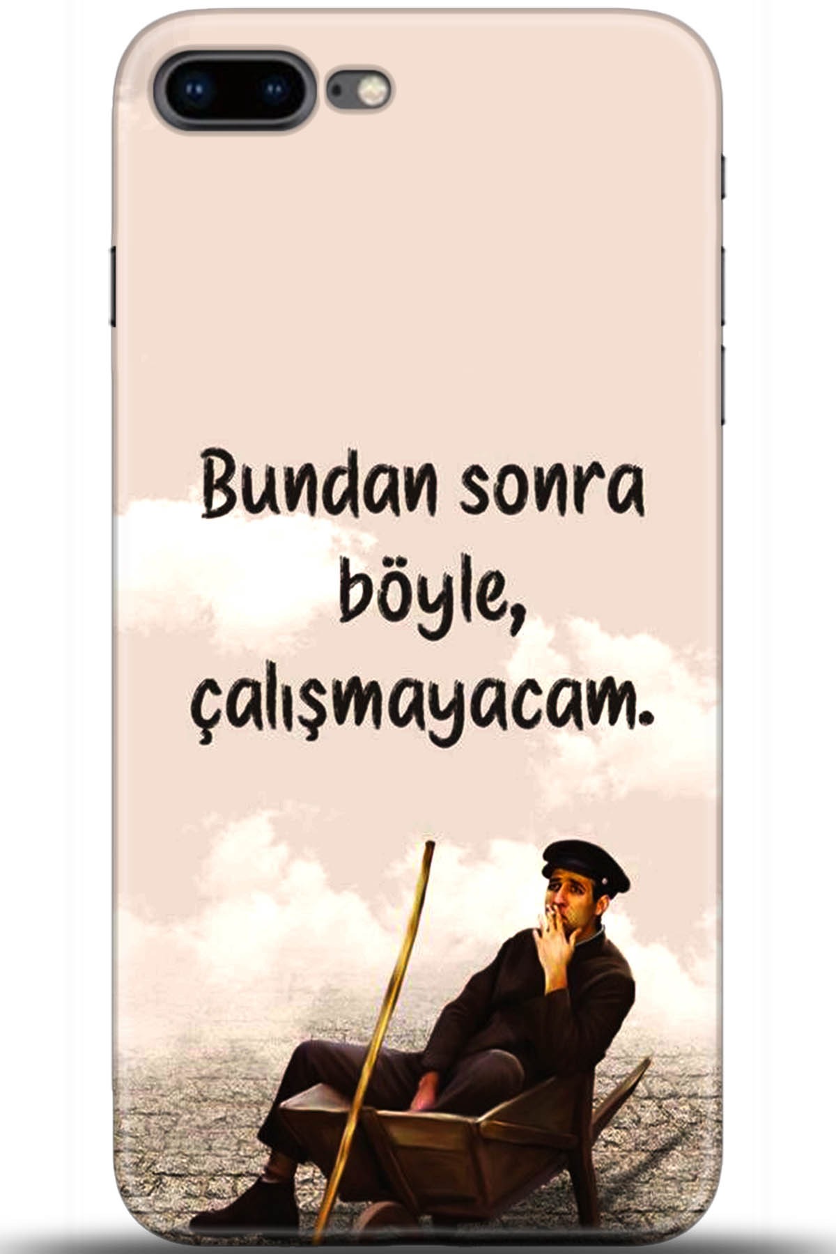 Apple iPhone 7 Plus Uyumlu Kılıf HD Baskılı Kılıf - Followed Institution 5592