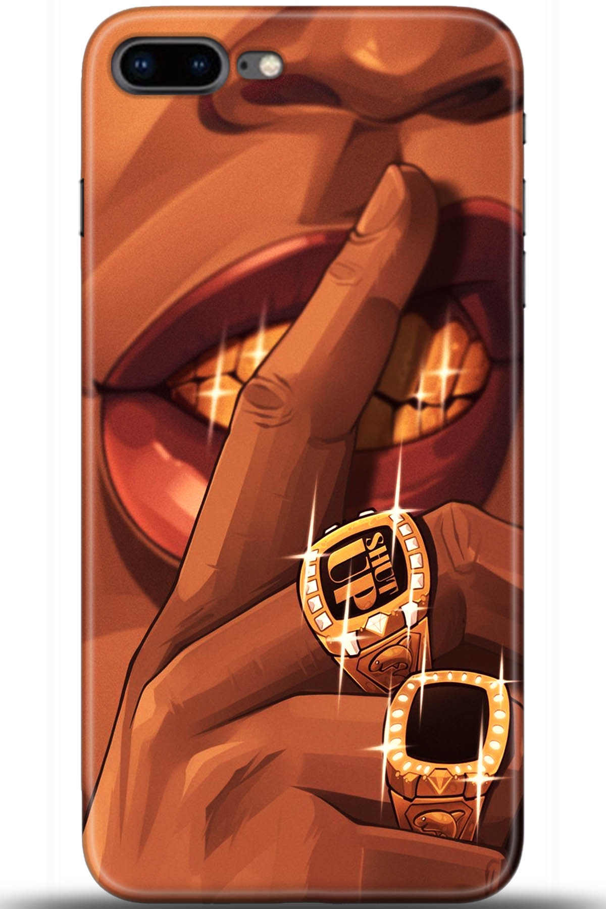 Apple iPhone 7 Plus Uyumlu Kılıf HD Baskılı Kılıf - Followed Institution 5631