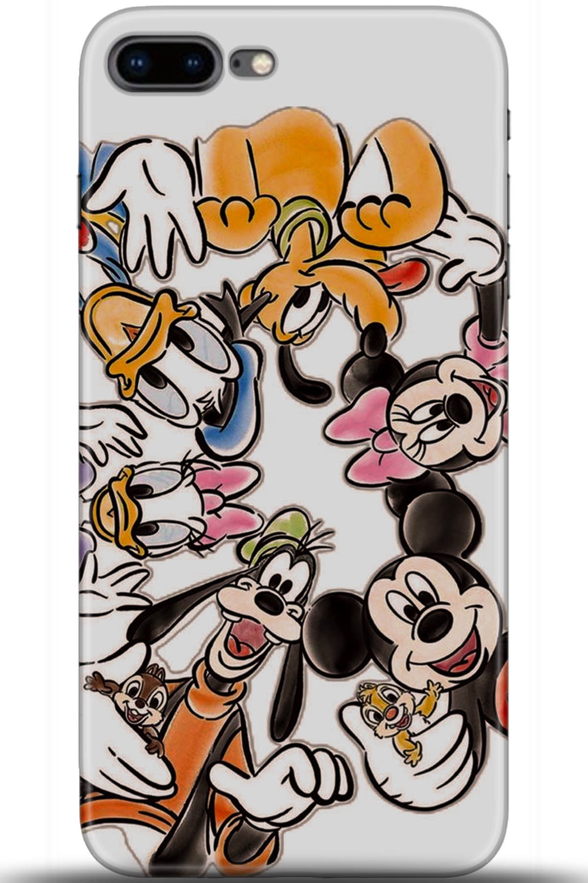 Apple iPhone 7 Plus Uyumlu Kılıf HD Baskılı Kılıf - Followed Institution 5683