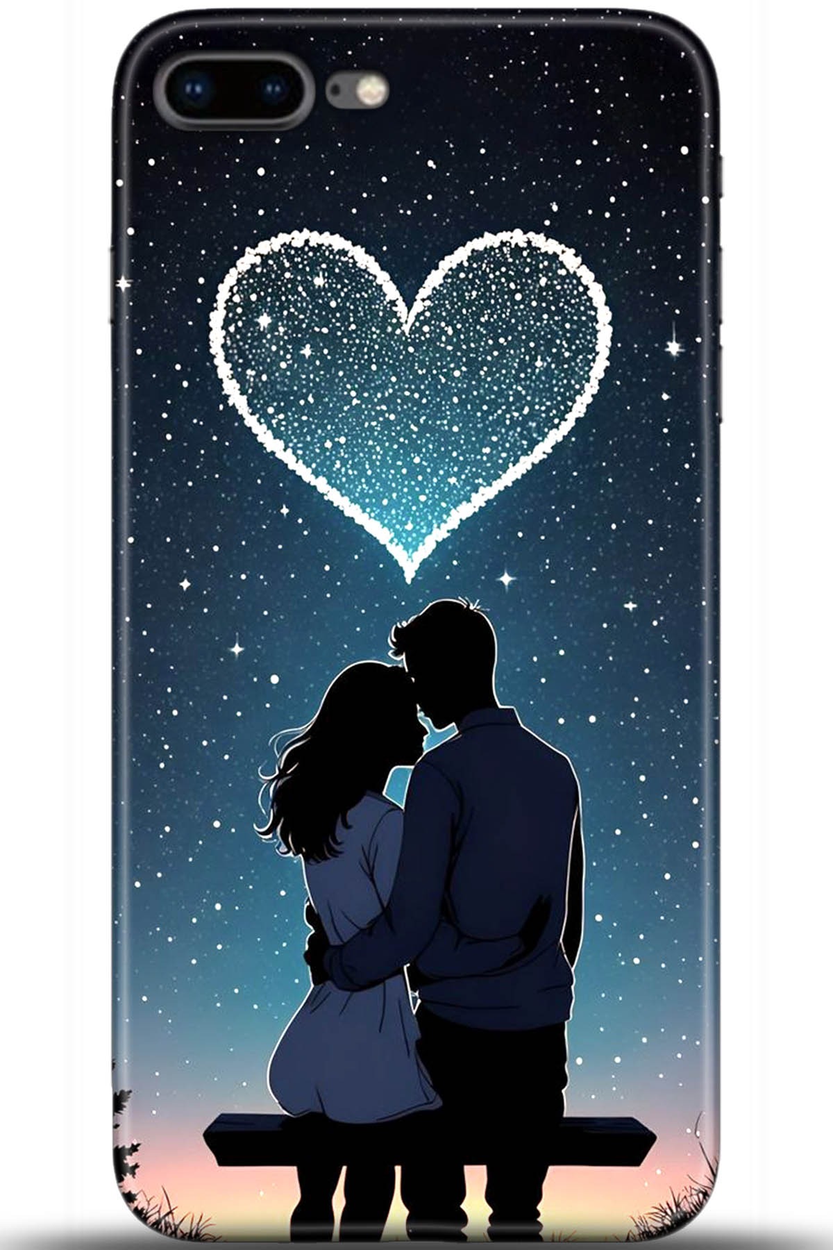 Apple iPhone 7 Plus Uyumlu Kılıf HD Baskılı Kılıf - Followed Institution 5691