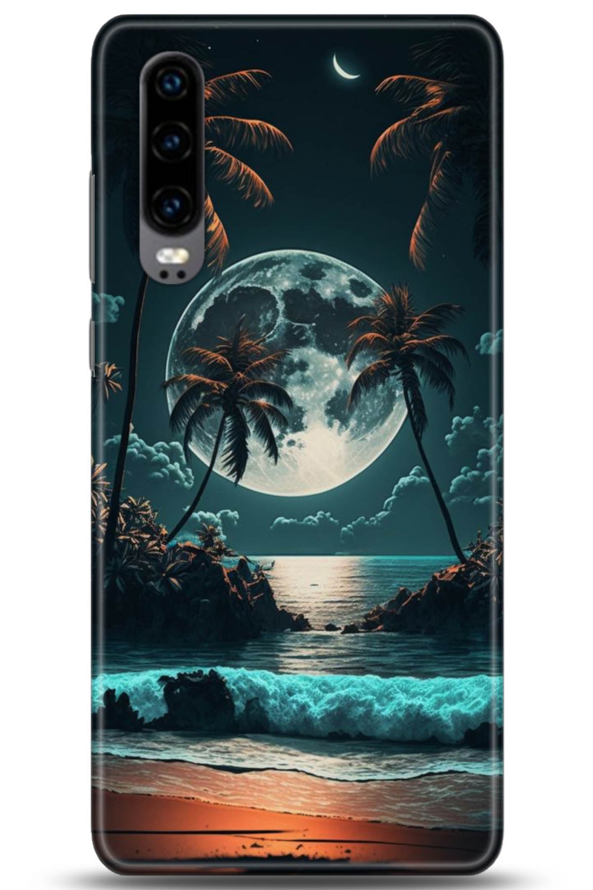 Huawei P30 Uyumlu Kılıf HD Baskılı Kılıf - Followed Institution 5007