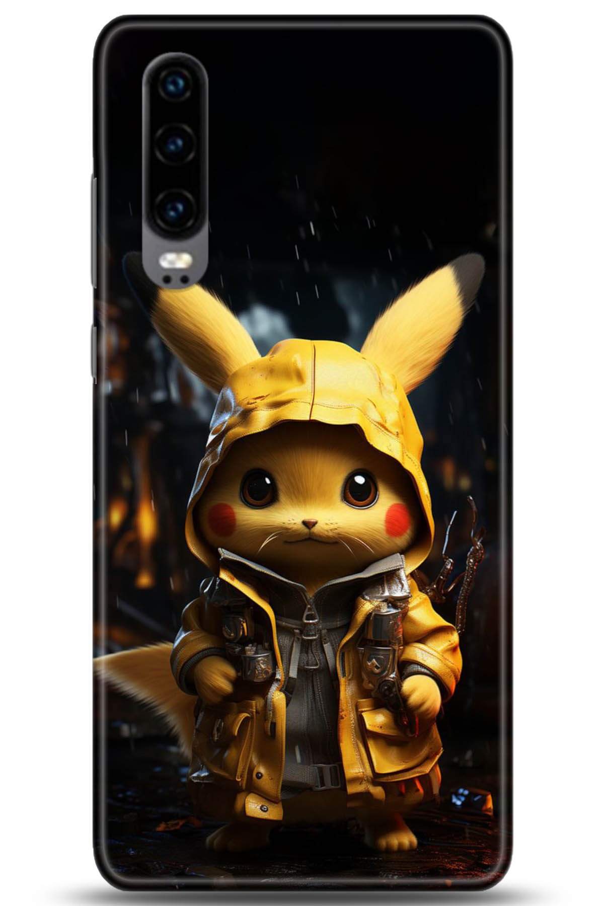 Huawei P30 Uyumlu Kılıf HD Baskılı Kılıf - Followed Institution 5074